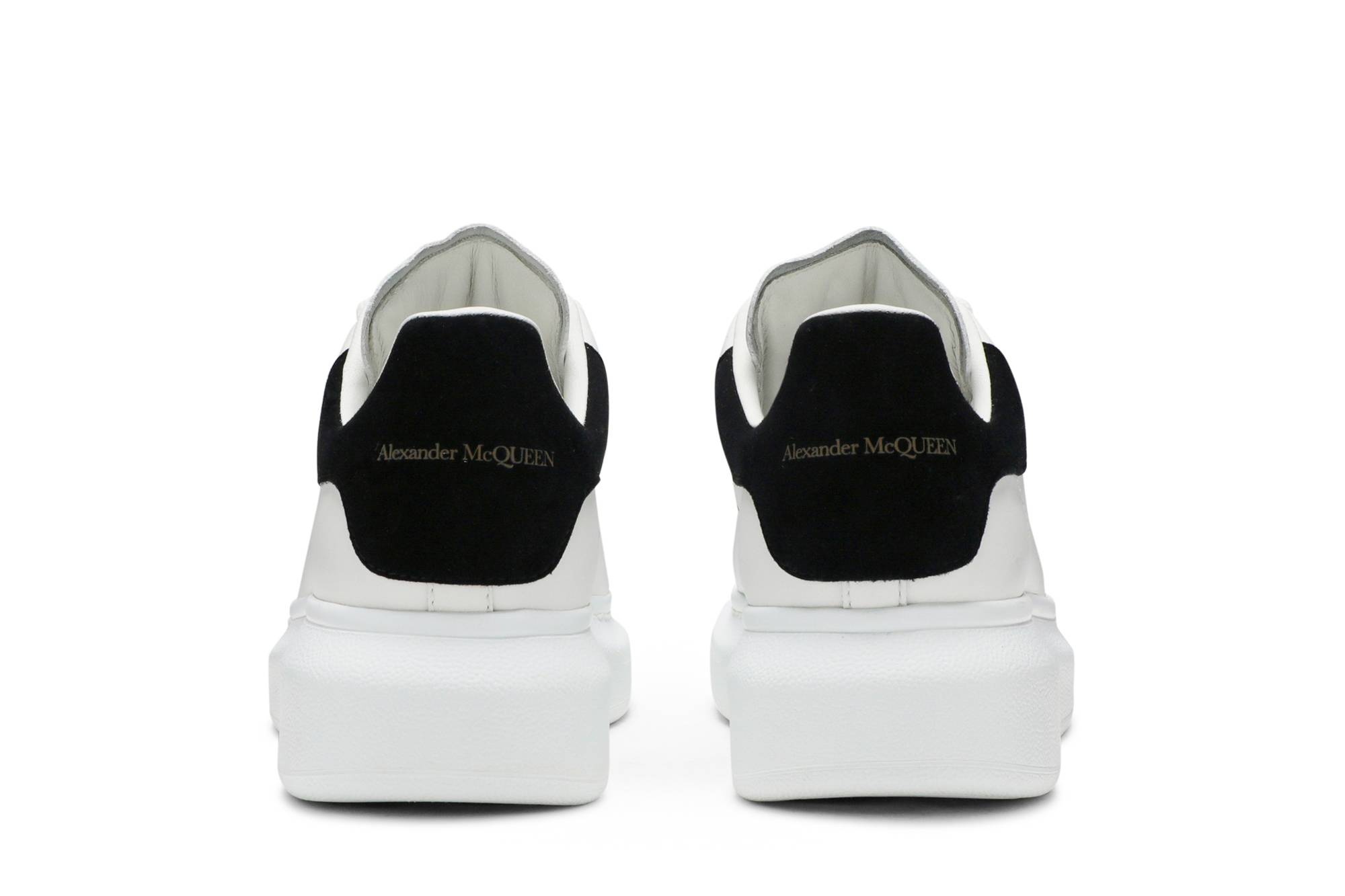 Alexander McQueen Wmns Oversized Sneaker 'White Black' 2019 - 6
