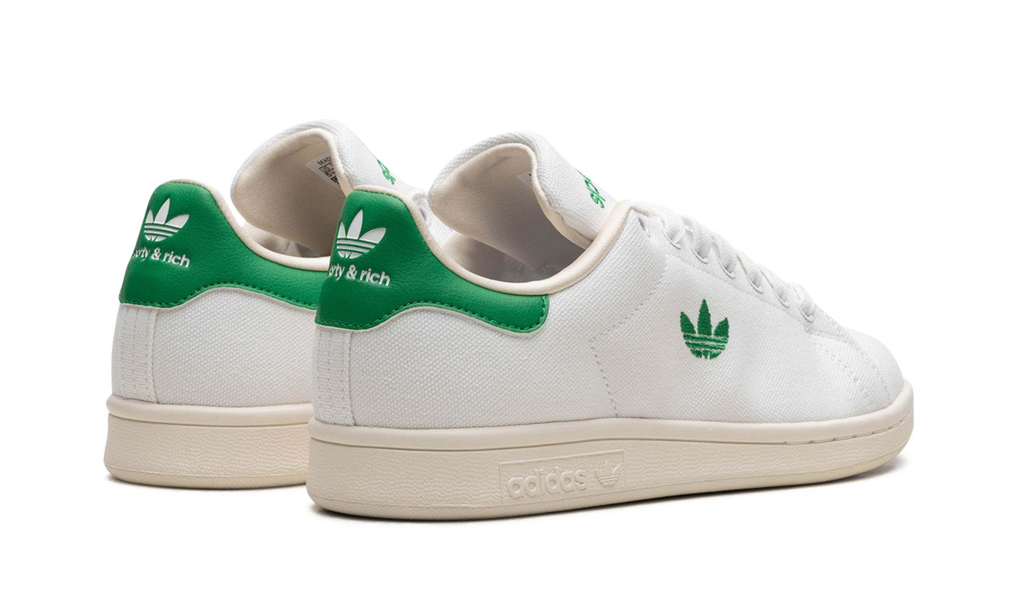 Stan Smith "SPORTY & RICH - White / Green" - 3