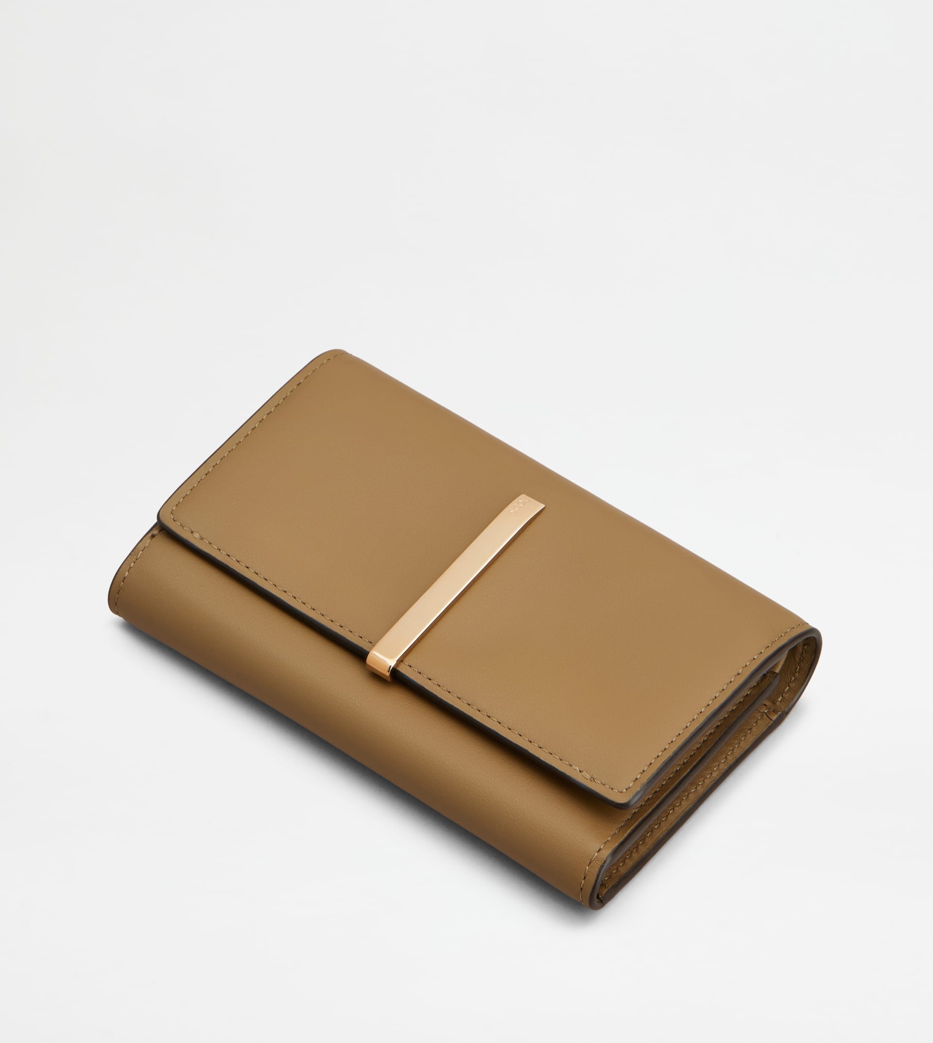 WALLET IN LEATHER - BROWN - 3