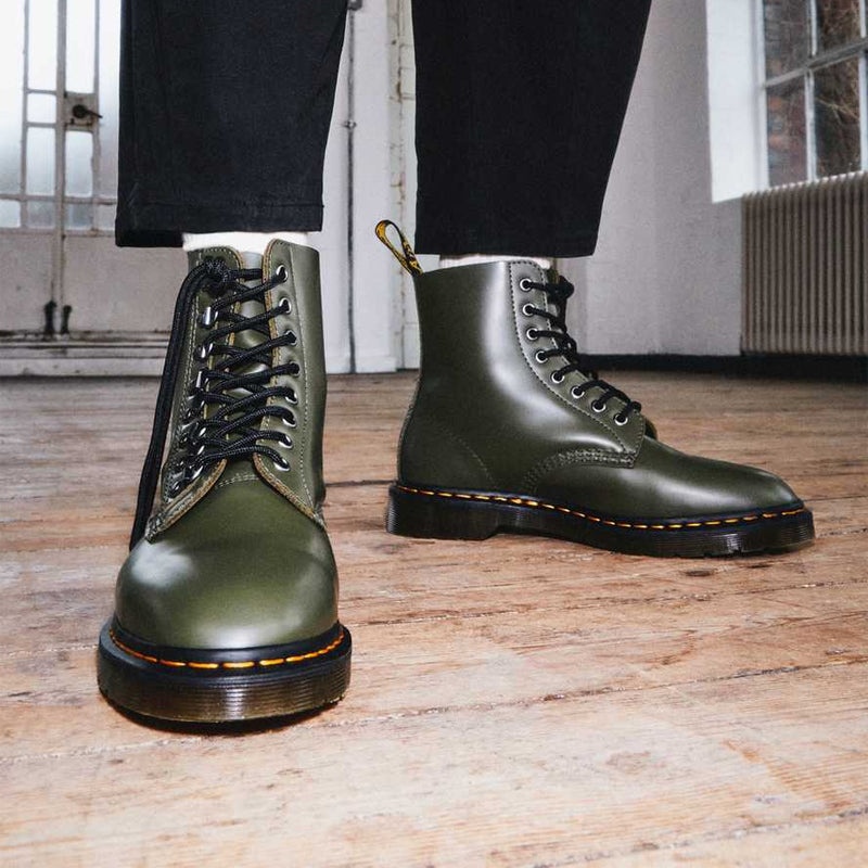 Dr. Martens 1460 Pascal Verso Stylish Simplicity waterproof Wear-resistant Mid Tops Martin boots Cou - 7