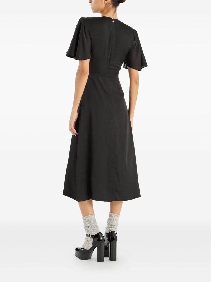 chiffon midi dress 4