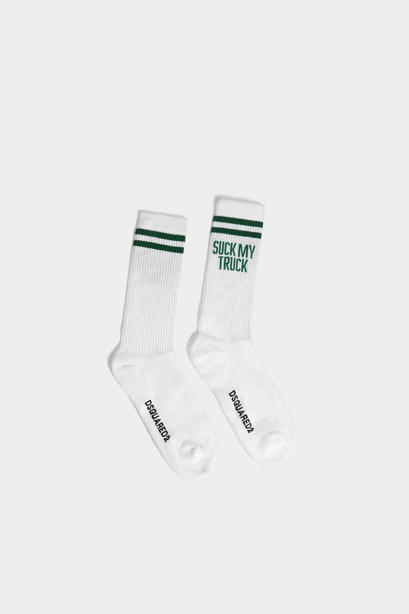 SLOGAN MID-CREW SOCKS - 1