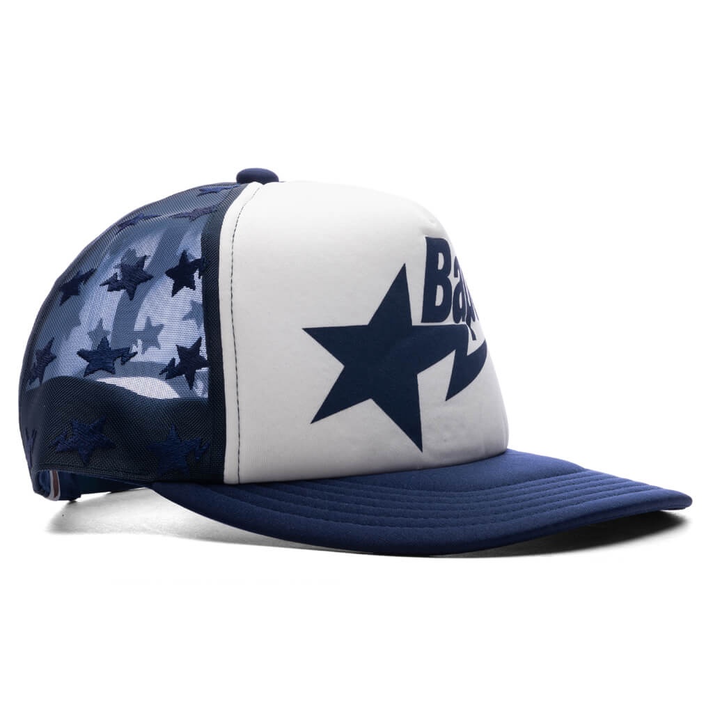 BAPE STA MESH CAP - NAVY - 3