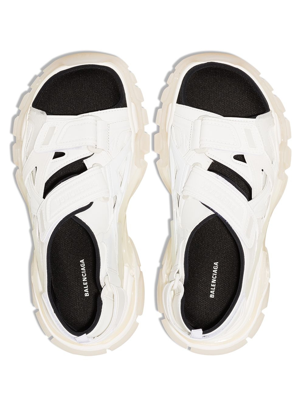 Track touch-strap sandals - 4