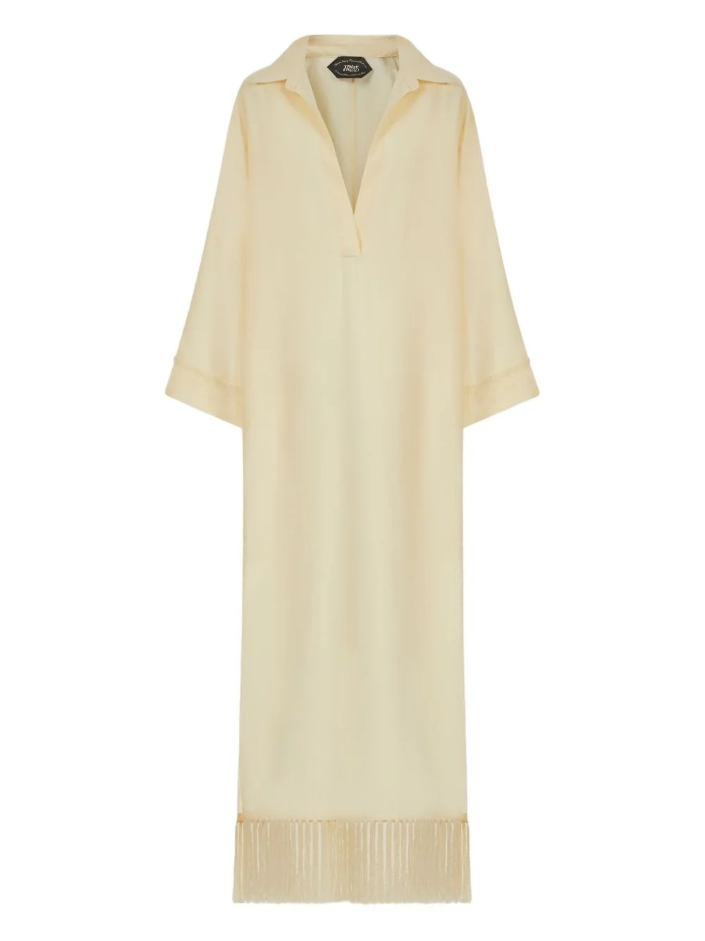 Bordighera fringe-trimmed maxi dress - 1