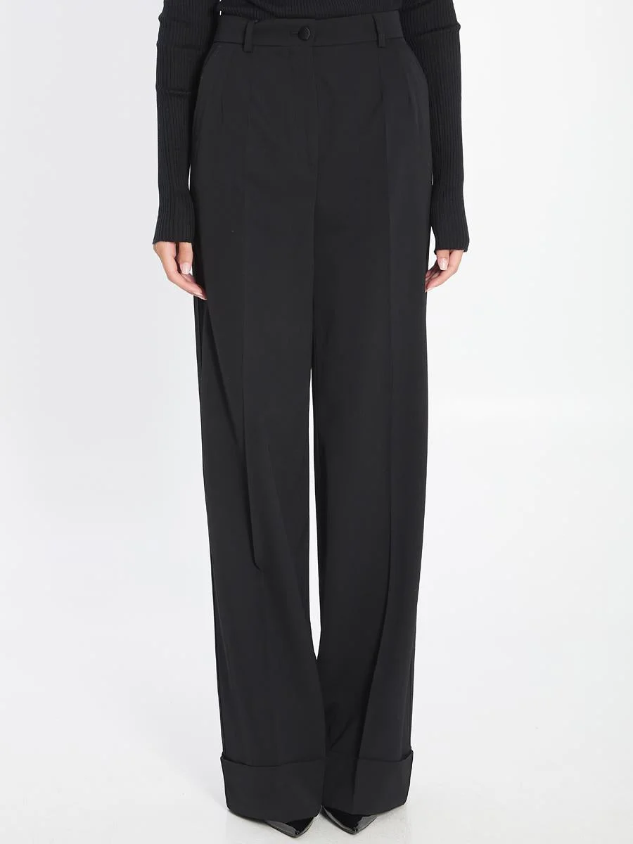 Dolce & Gabbana Wool Trousers - 1
