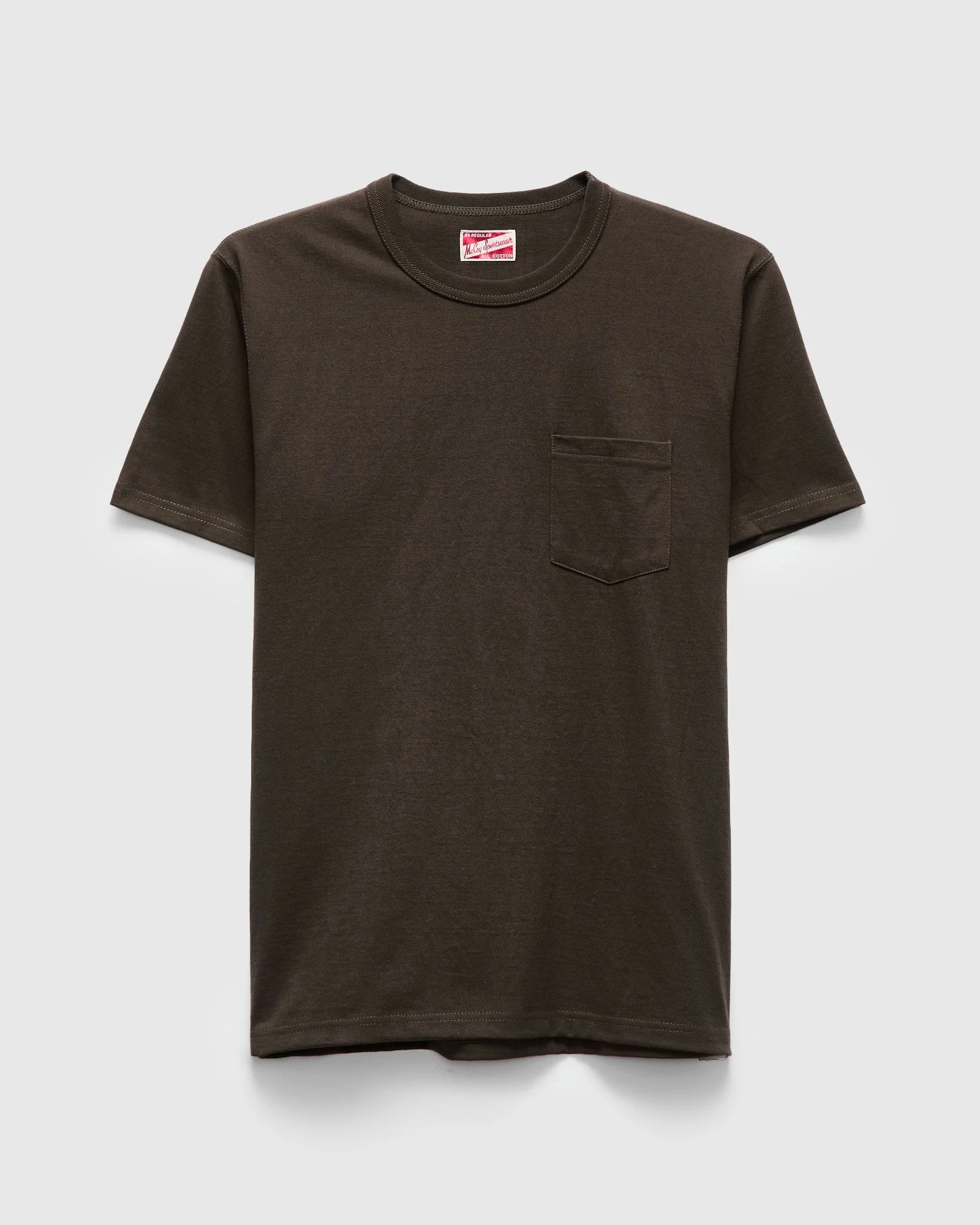 Pocket Tee in Charcoal - 1