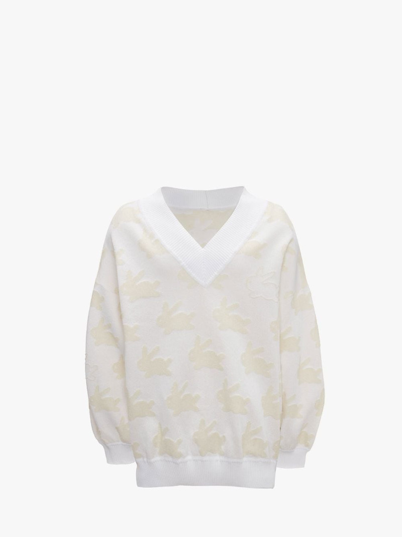 BUNNY V NECK JUMPER - 1