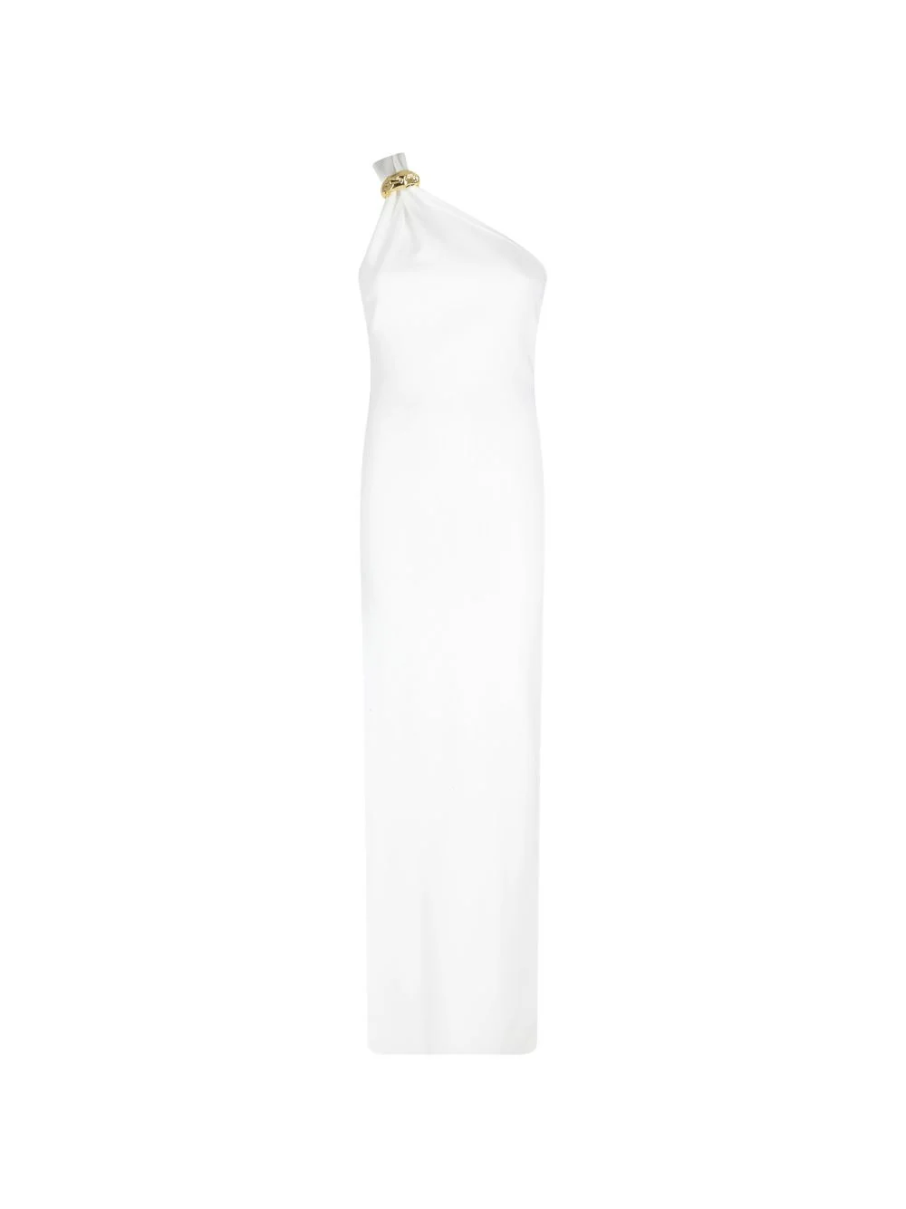 Milano one-shoulder hardware-detail dress - 1