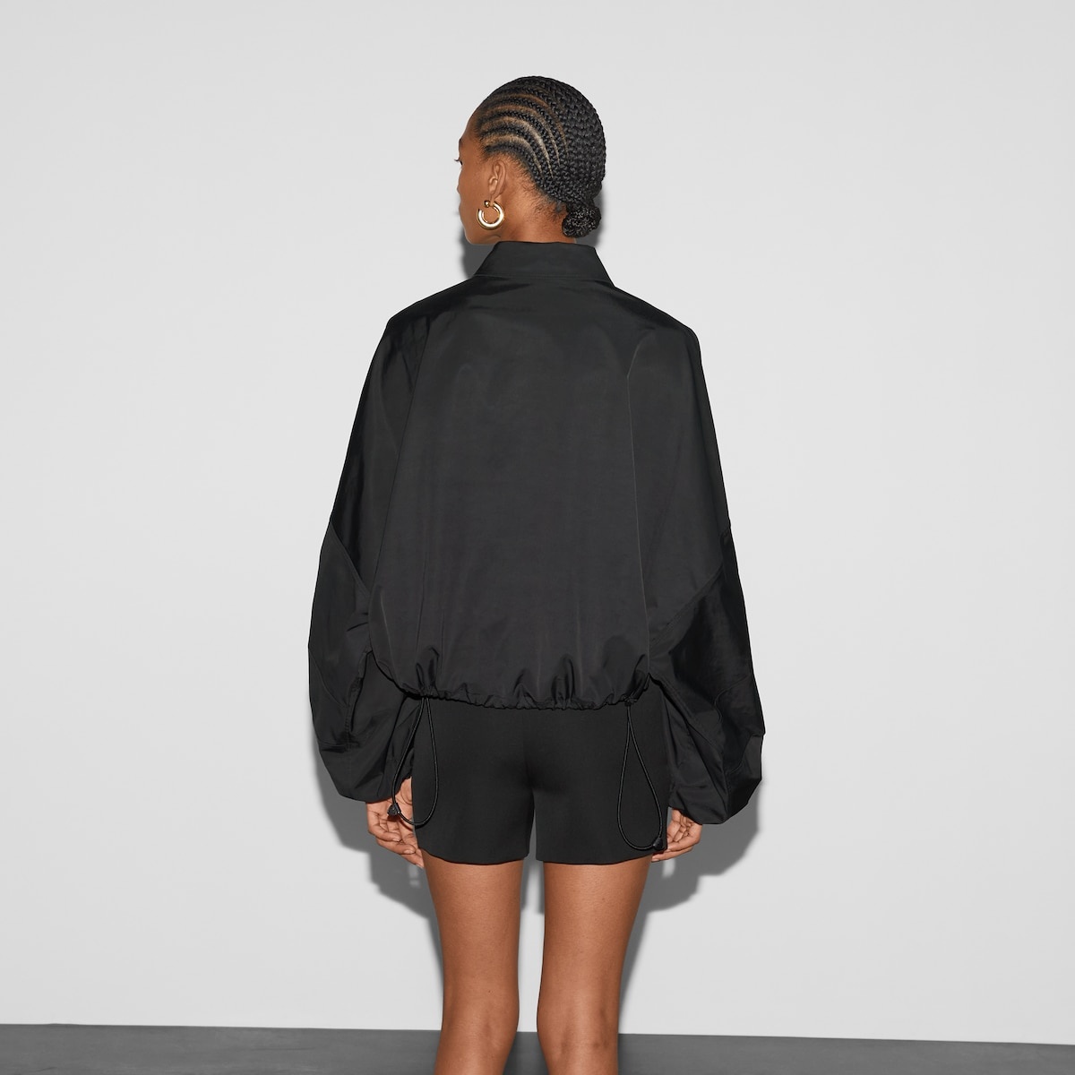 Polyester twill bomber jacket - 4