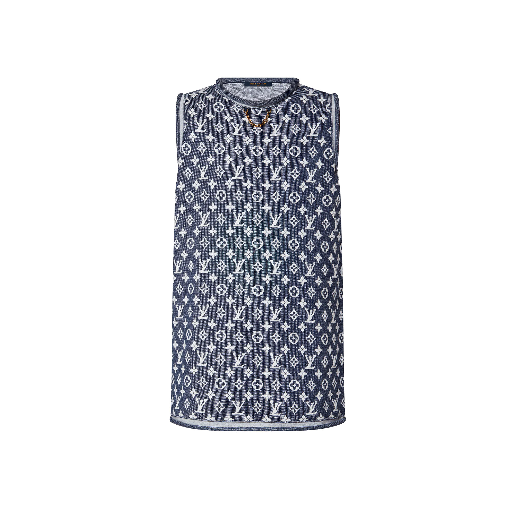 Monogram Jacquard Knit Dress - 1