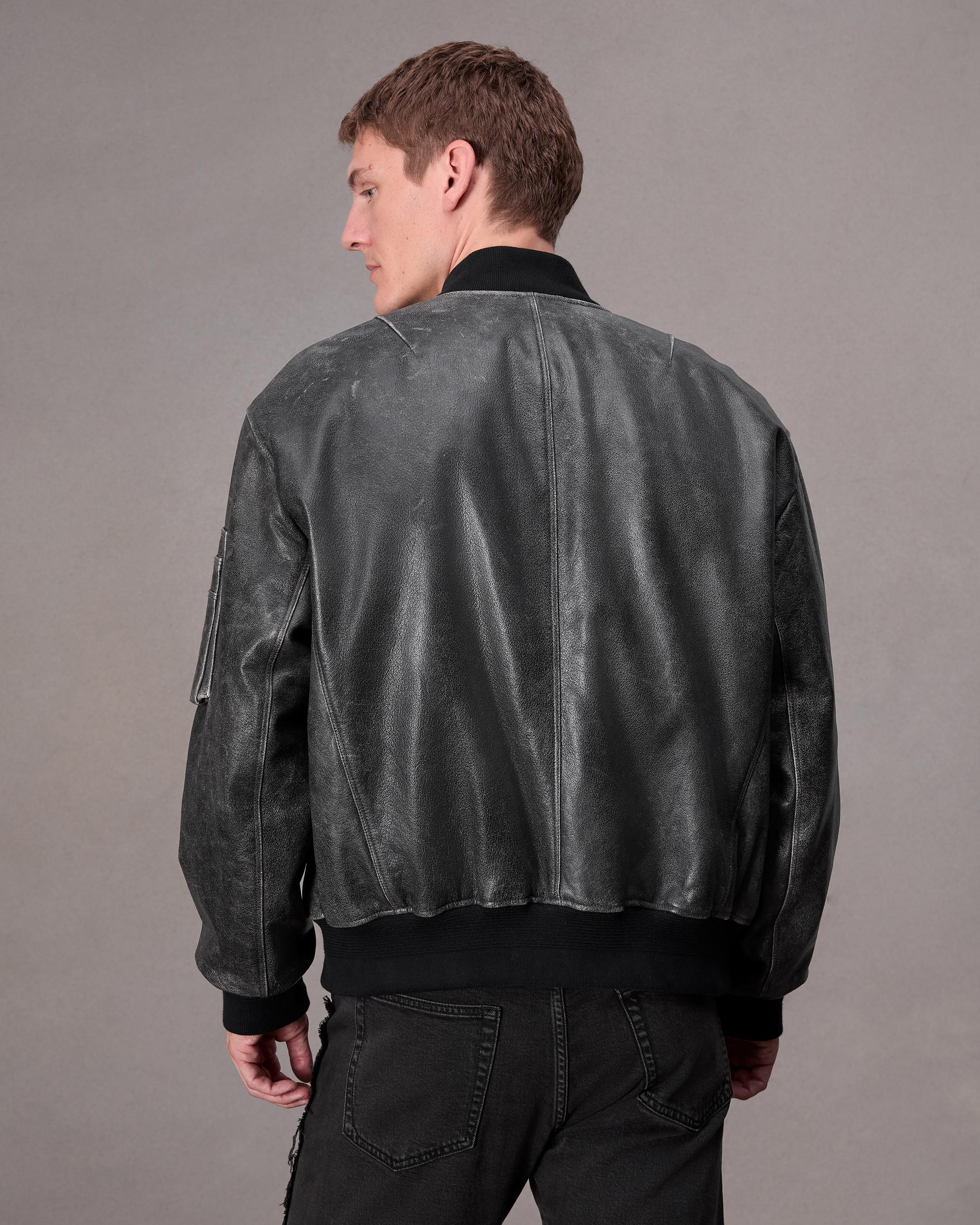Manston Leather Bomber - 5