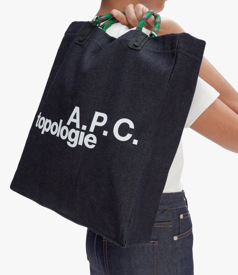 A.P.C. TOPOLOGIE TOTE BAG 6