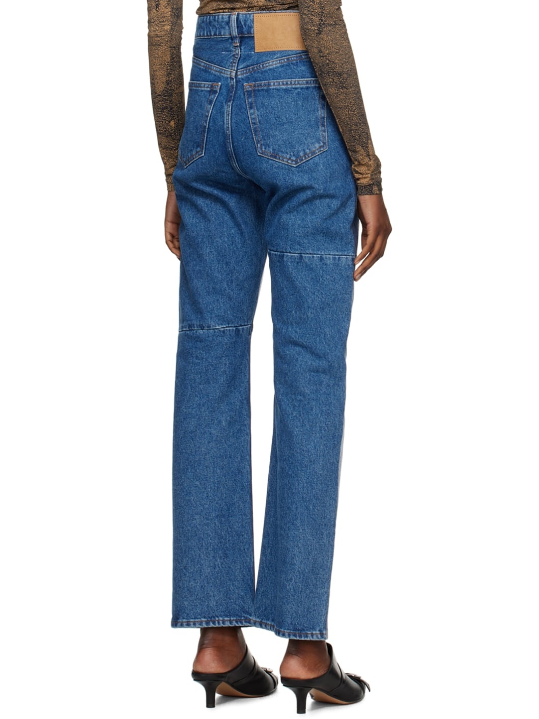 Indigo Coated Jeans - 3