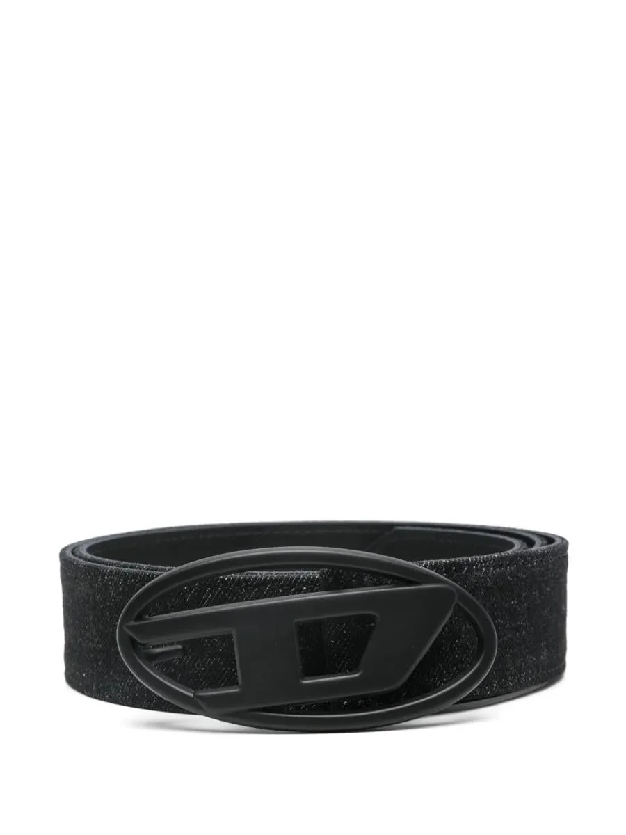 Diesel Oval D Leather Belt - 1