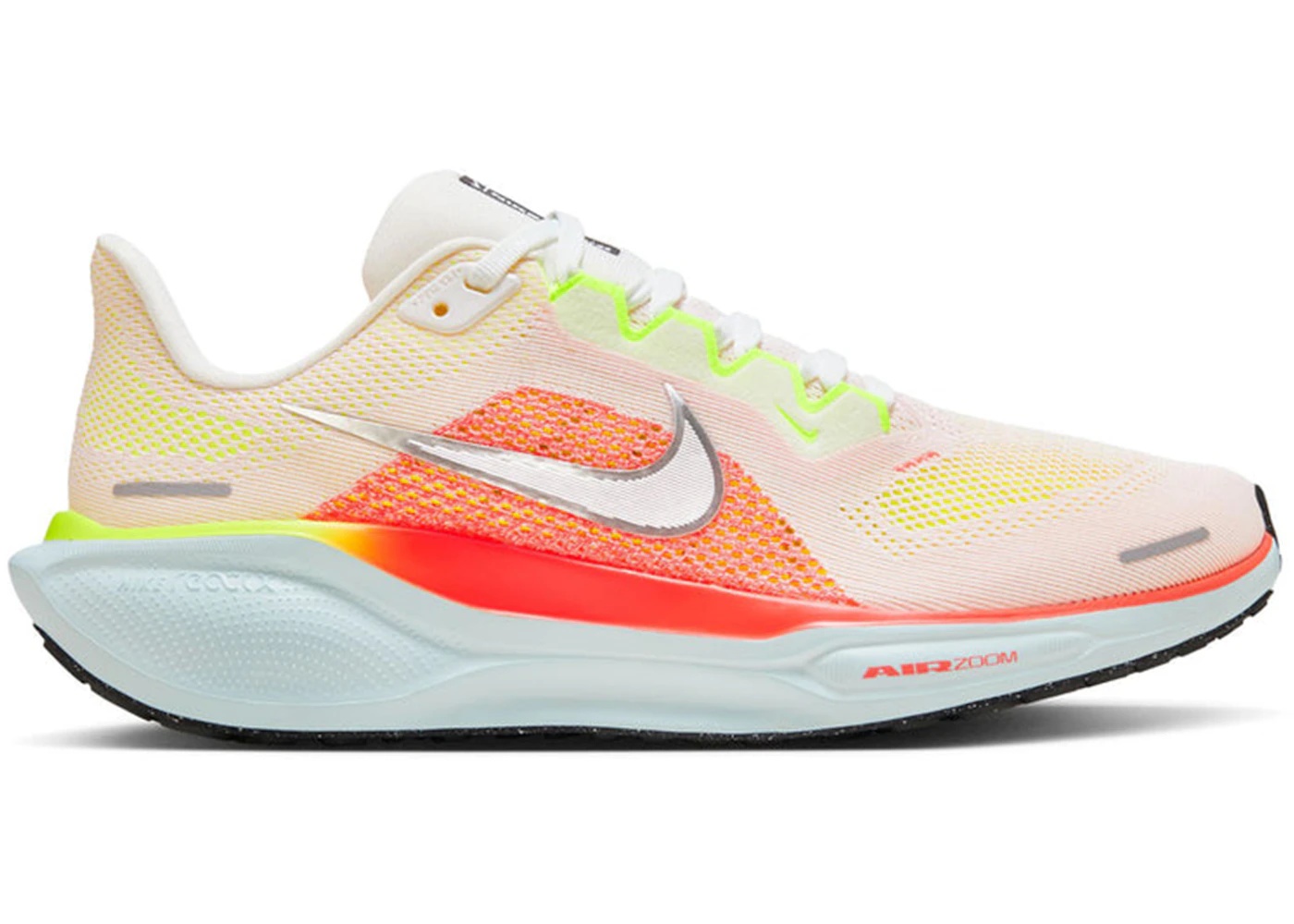 Nike Air Zoom Pegasus 41 Summit White Bright Crimson (Women's) - 1