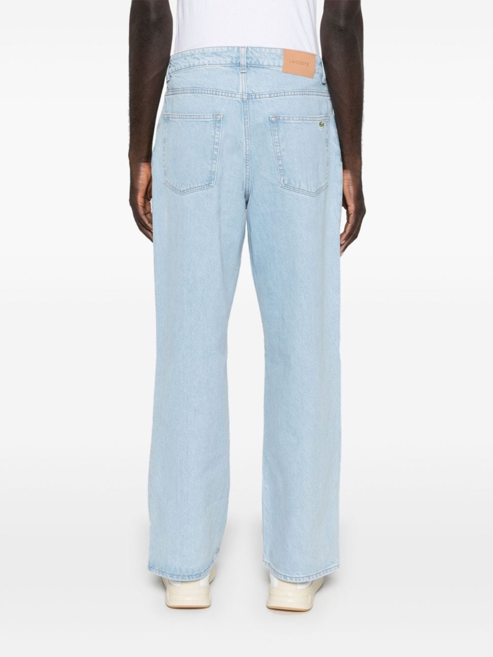 mid-rise straight-leg jeans - 4
