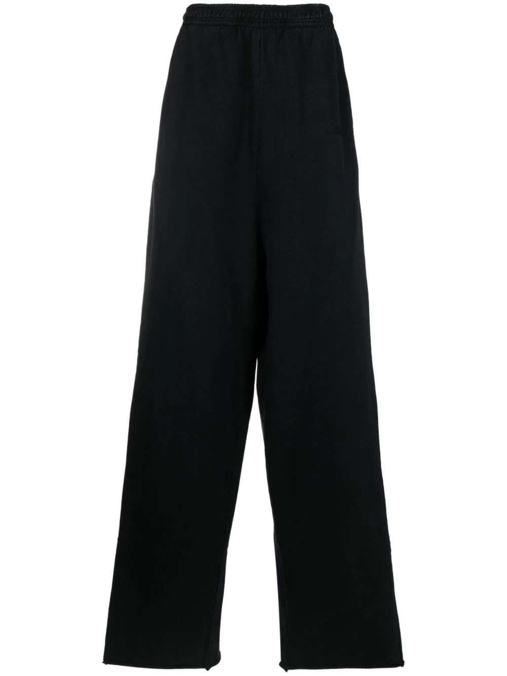 wide-leg cotton trousers - 1