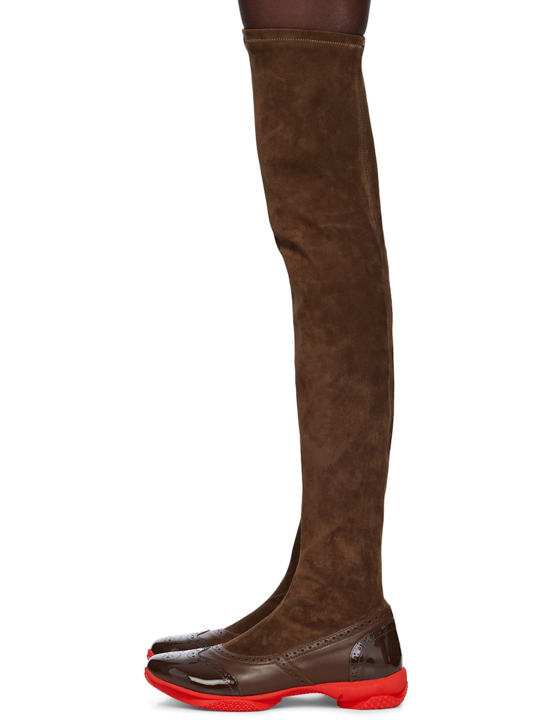 Brown Sonia High Boots - 3