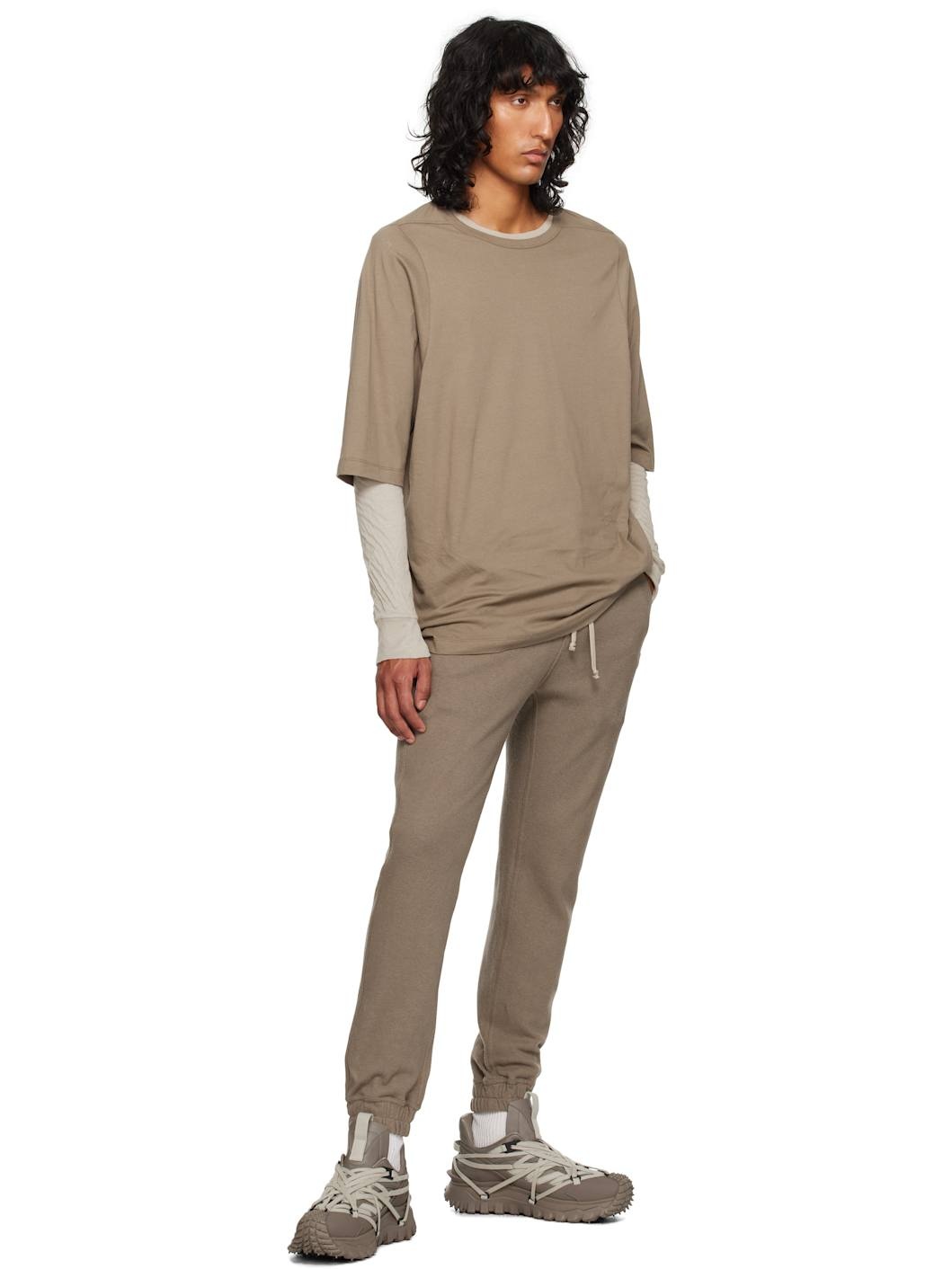 Moncler + Rick Owens Gray Jogger Sweatpants - 5