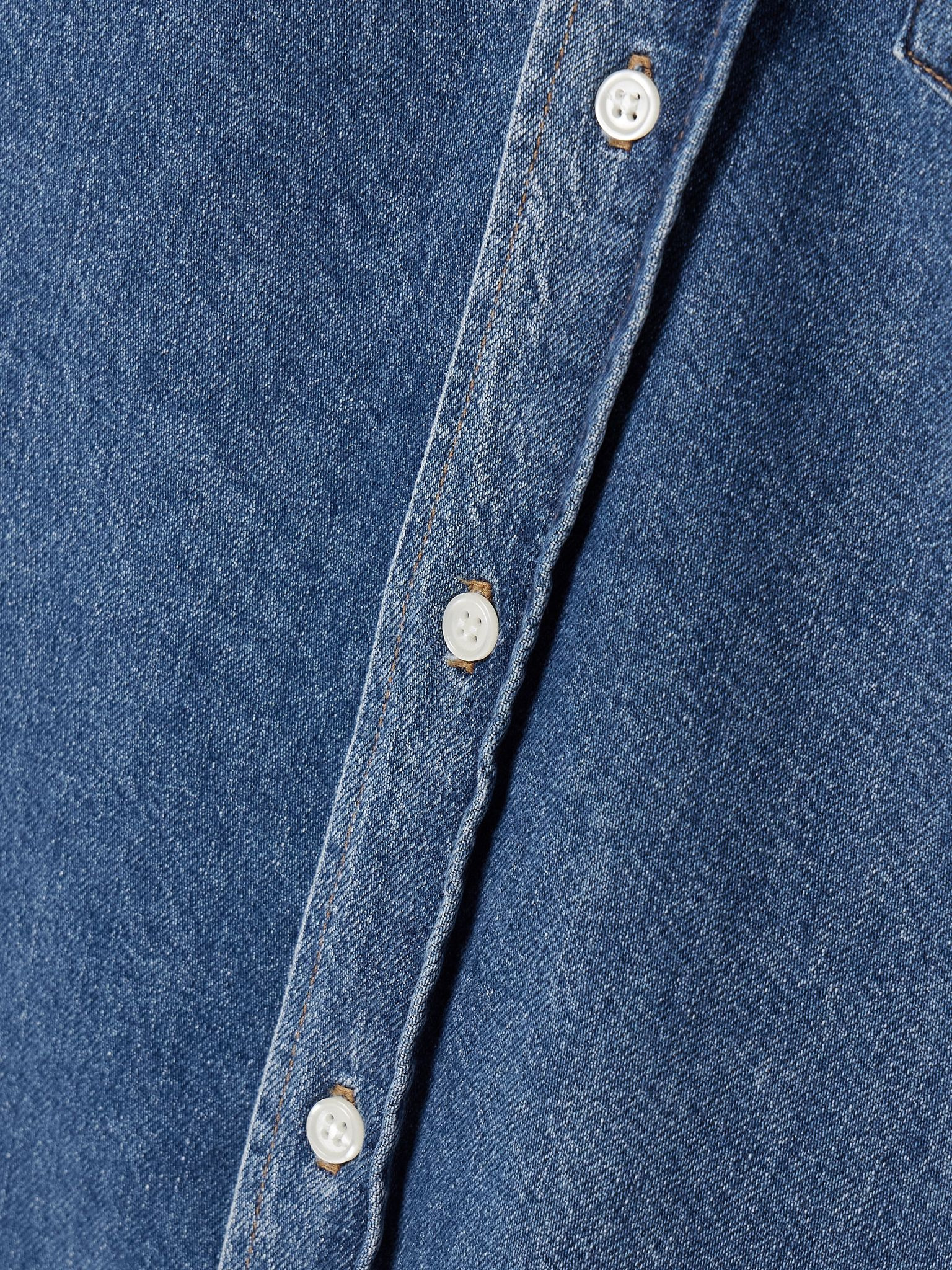 + Argent Harris denim shirt Mid denim - 5