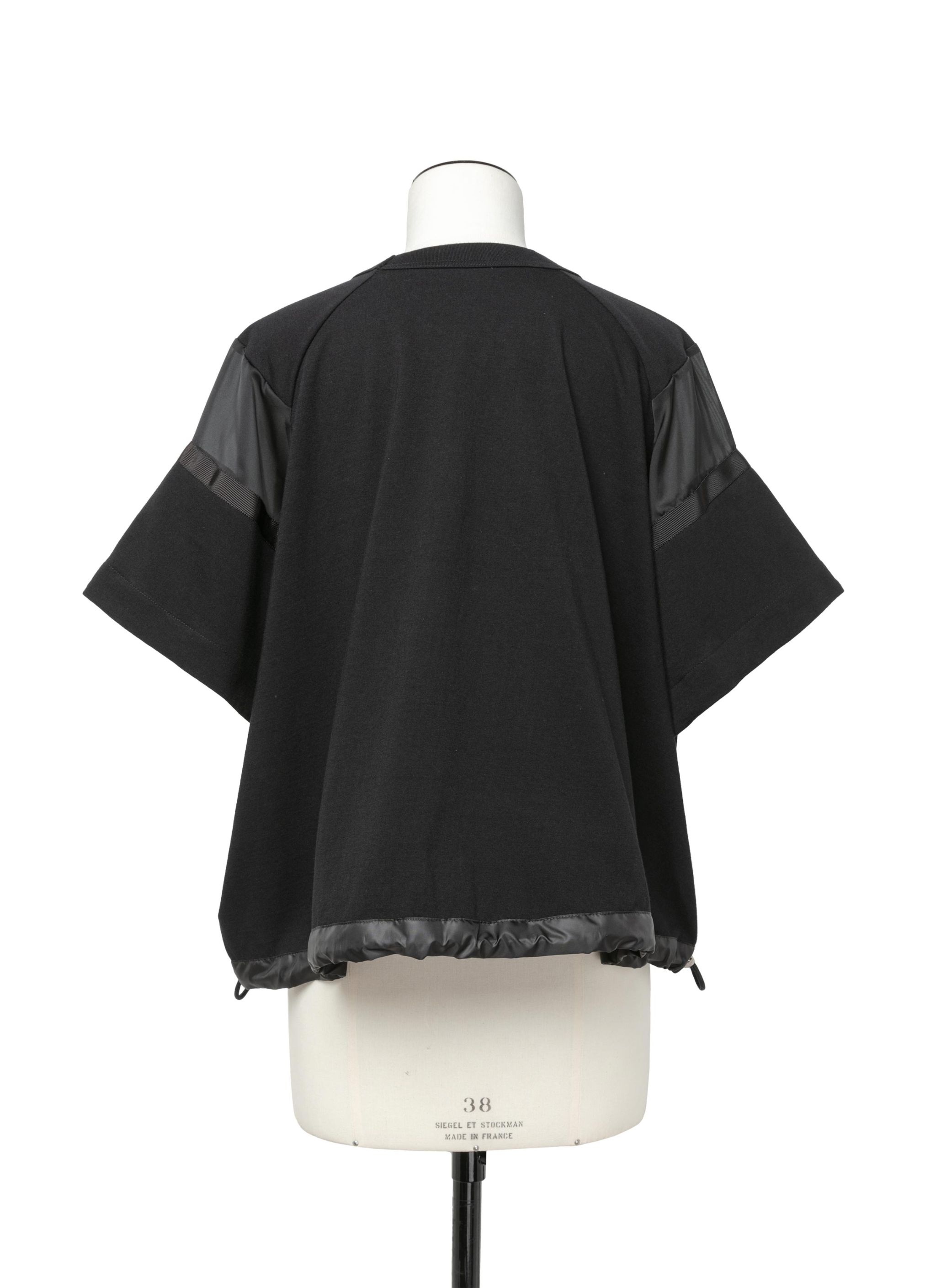 Satin x Cotton Jersey T-Shirt - 3