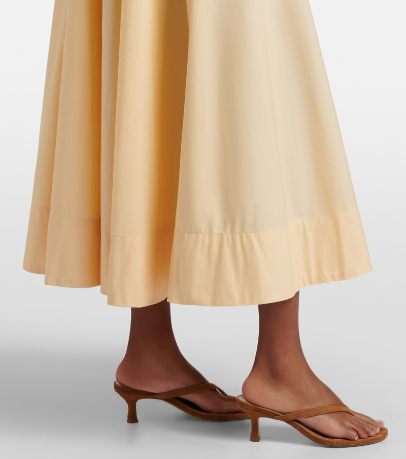 Cotton midi skirt 5