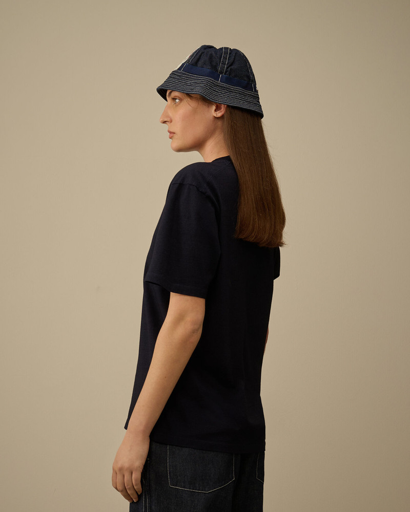 Indigo Jersey Logo T-Shirt 5