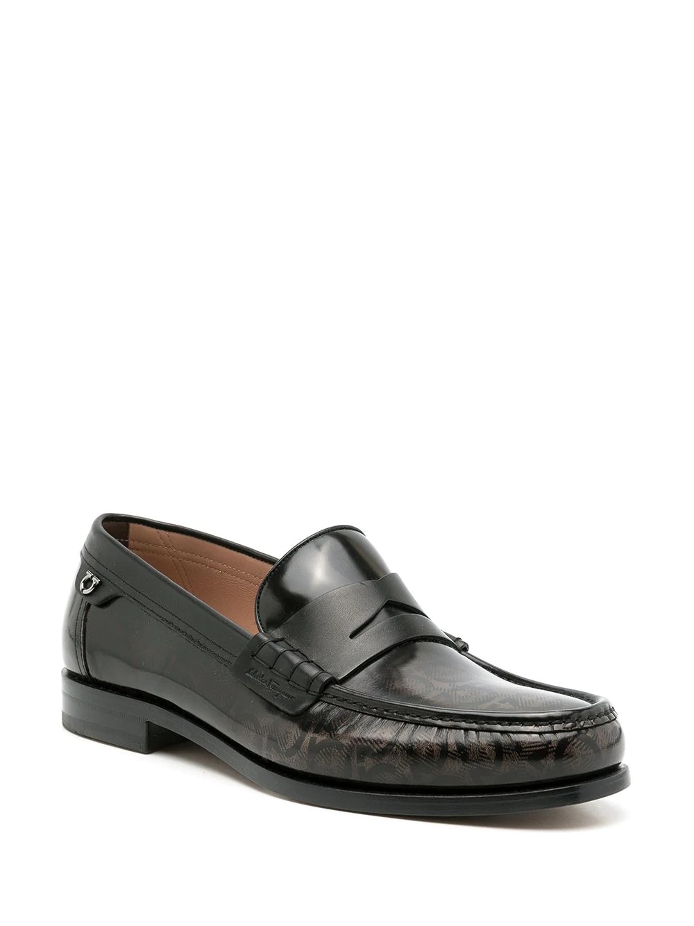 Port Gancini-print loafers - 2