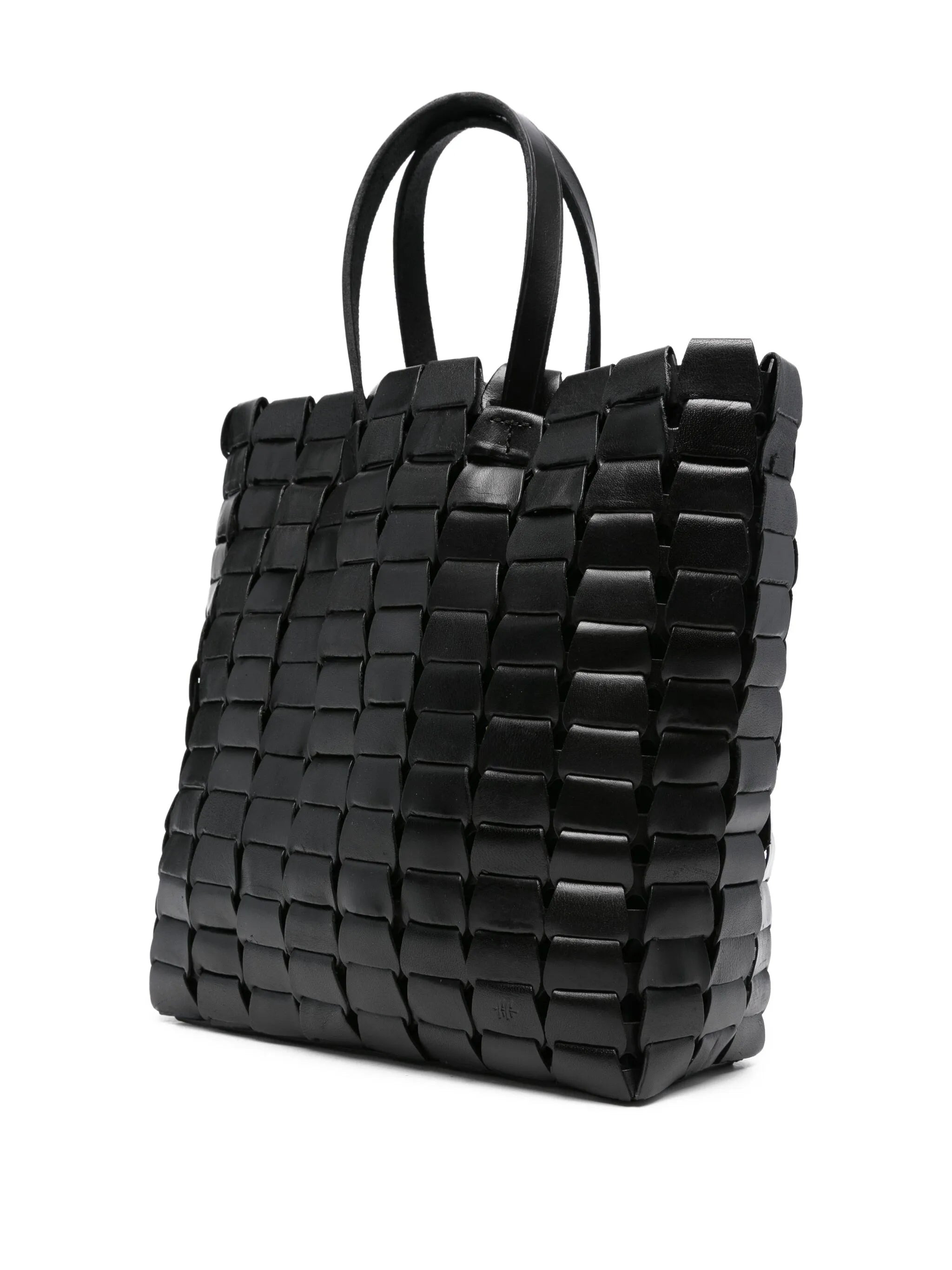 Dragon Diffusion Leather Woven Tote Bag - 4