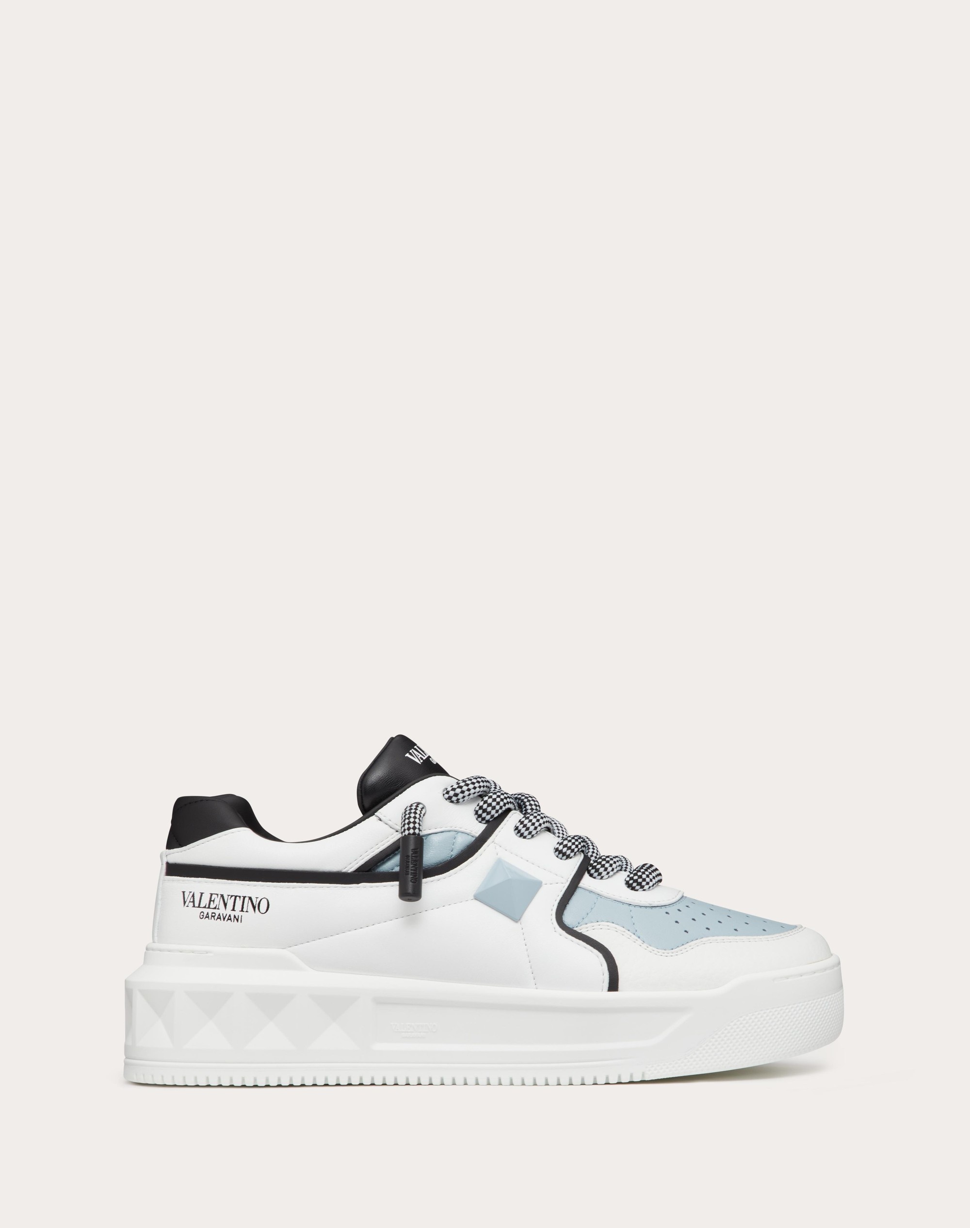 ONE STUD XL NAPPA LEATHER LOW-TOP SNEAKER - 1