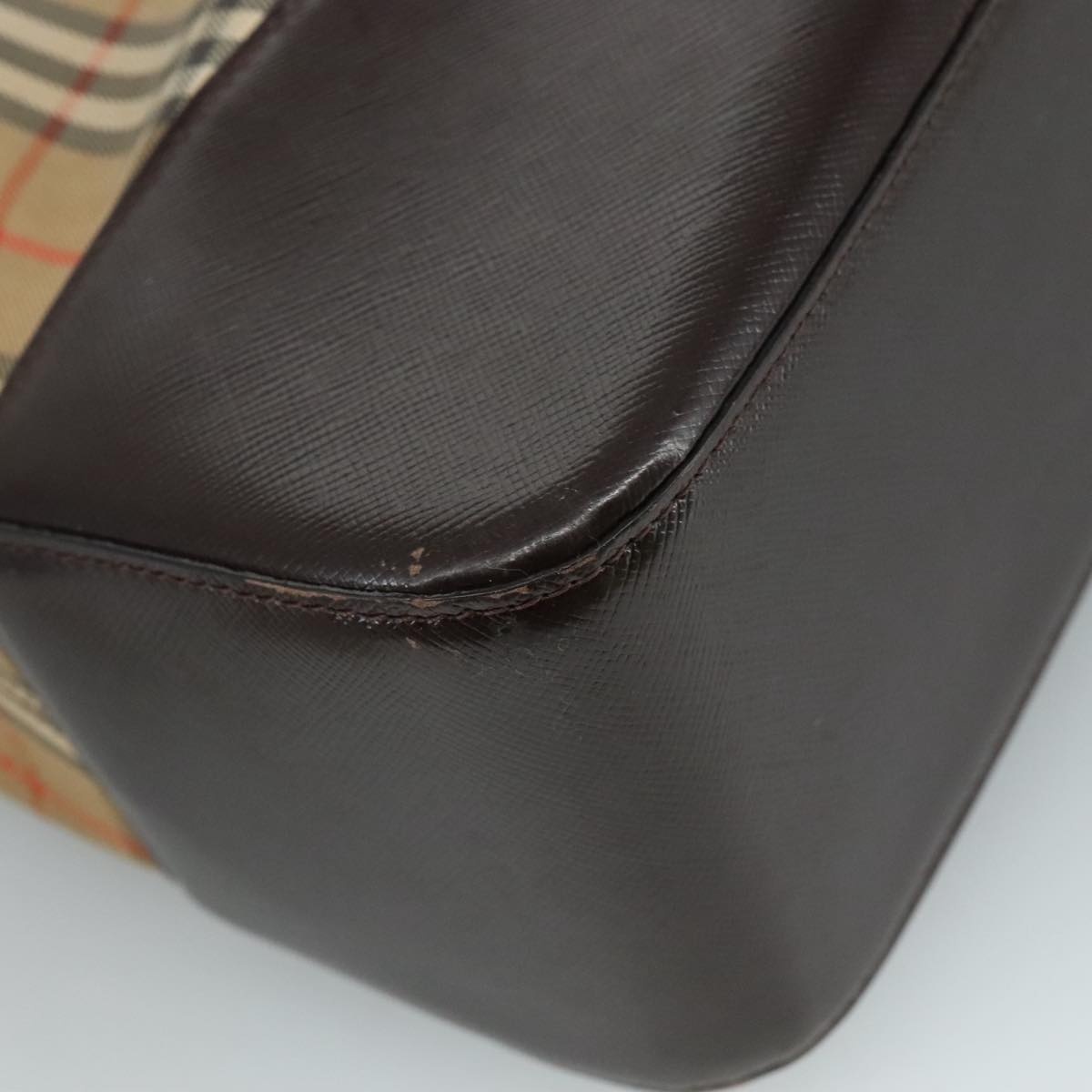 Burberry Nova Check Shoulder Bag Canvas Beige - 13