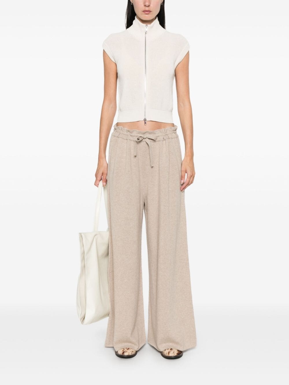 cashmere trousers - 2