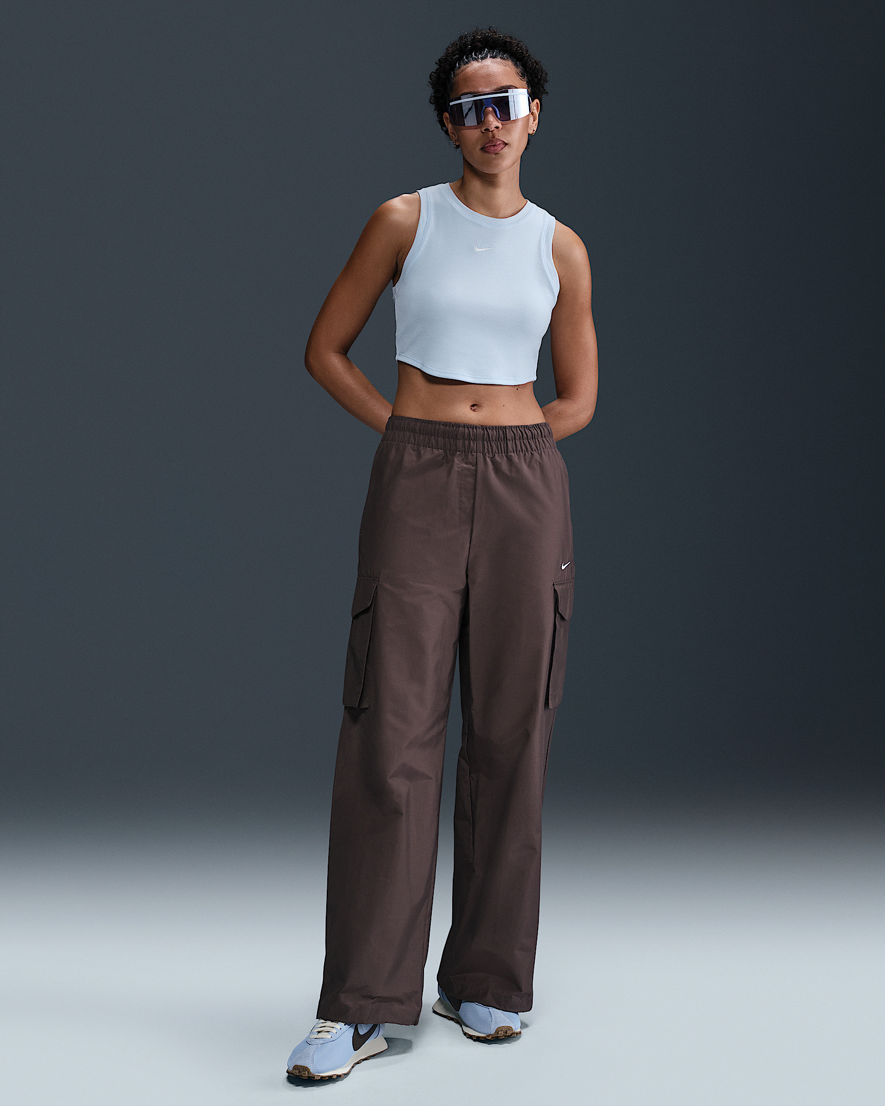 Nike Sportswear Chill Knit Women's Tight Cropped Mini-Rib Tank Top - 4