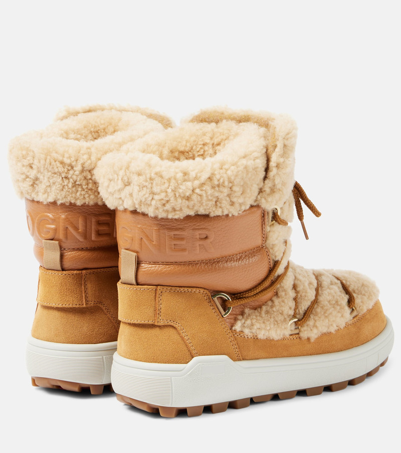 BOGNER Chamonix S 10 shearling-trimmed snow boots outlook