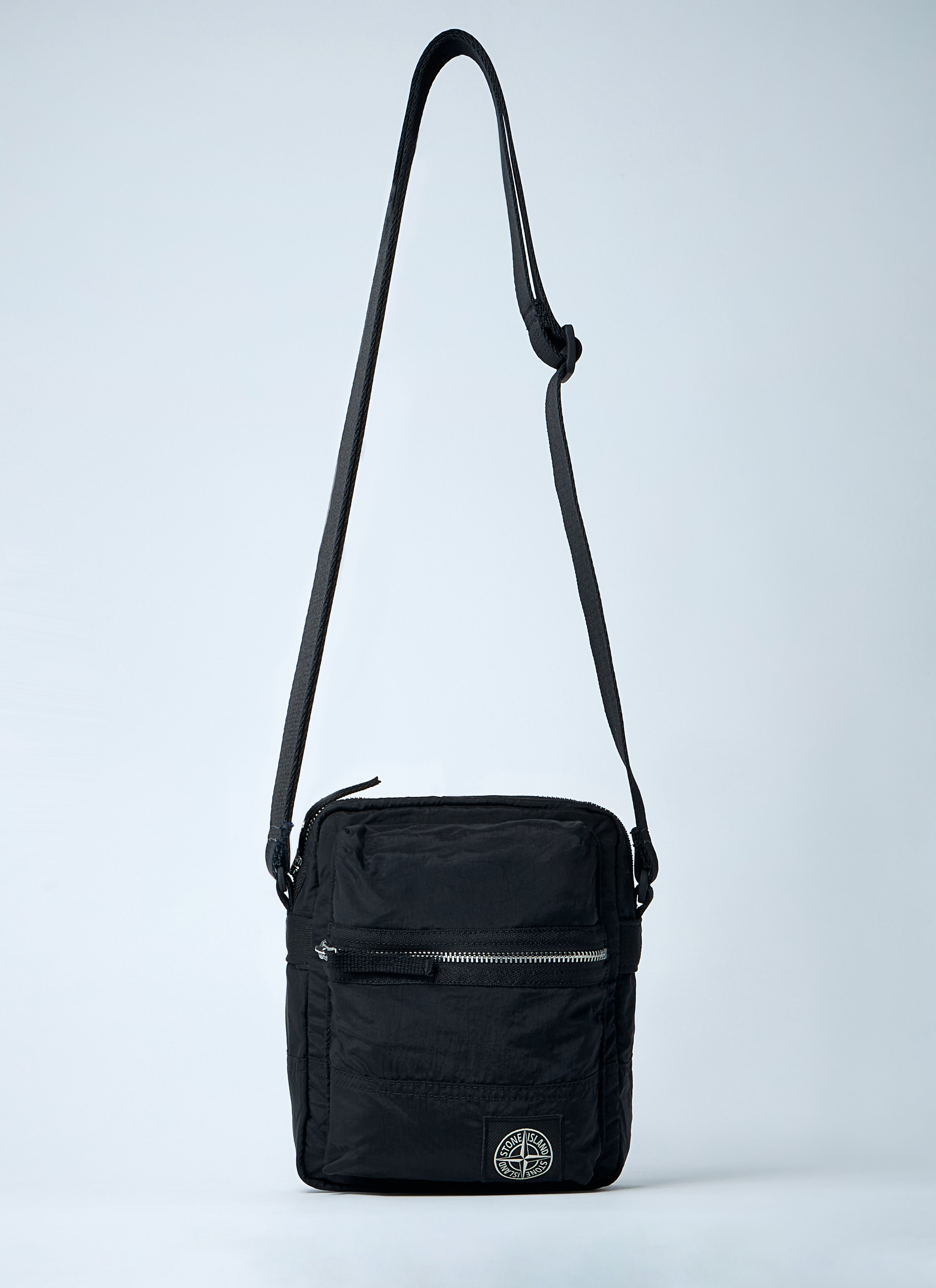 Nylon Metal Crossbody Bag - 1