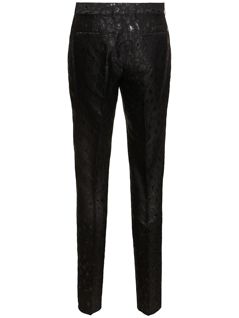 Jacquard lurex pants - 5