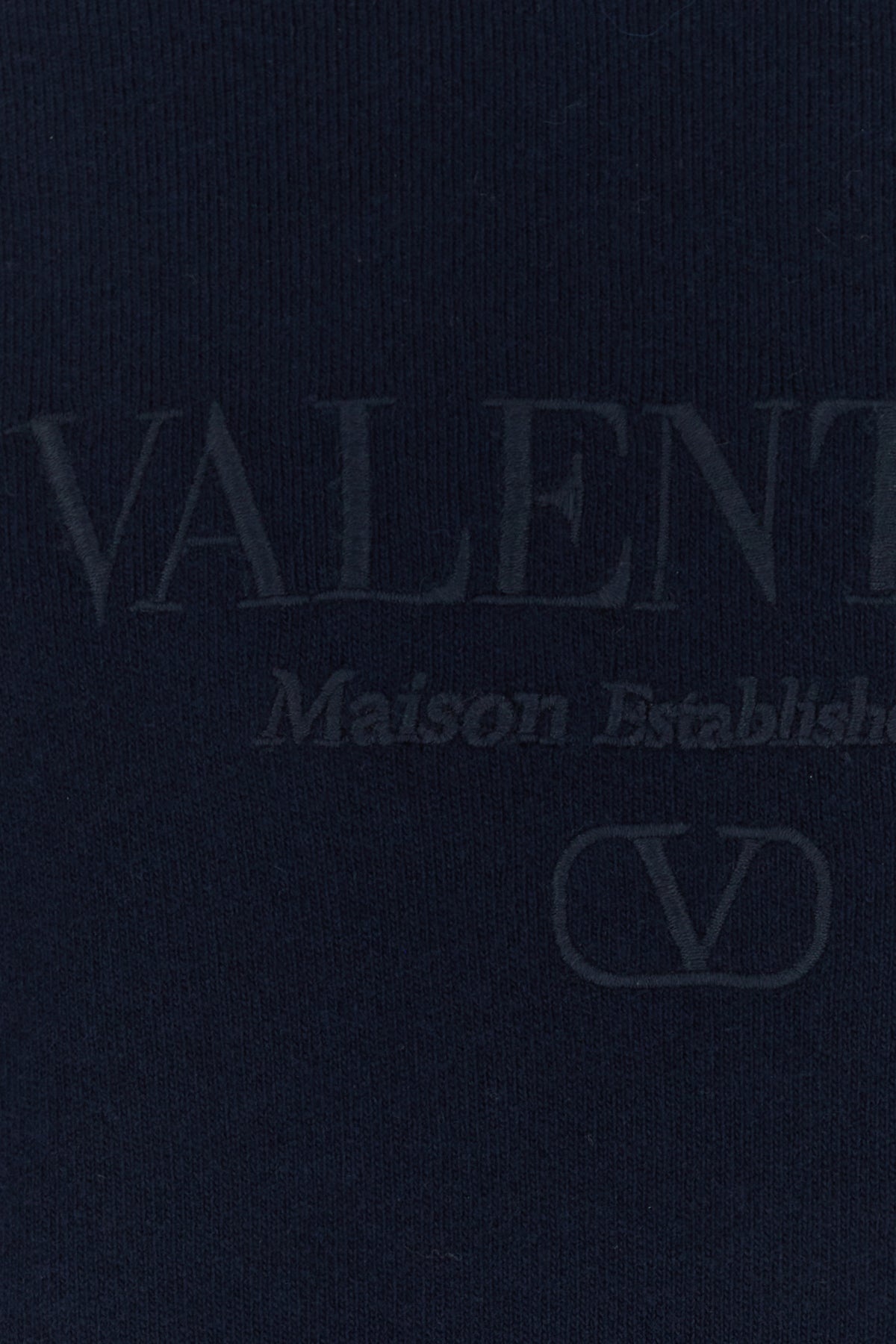 Dark blue wool sweater - 3