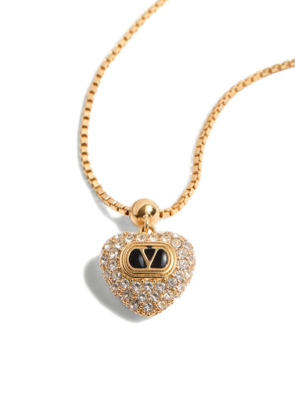 Coeur Royal crystal-embellished heart bracelet - 4
