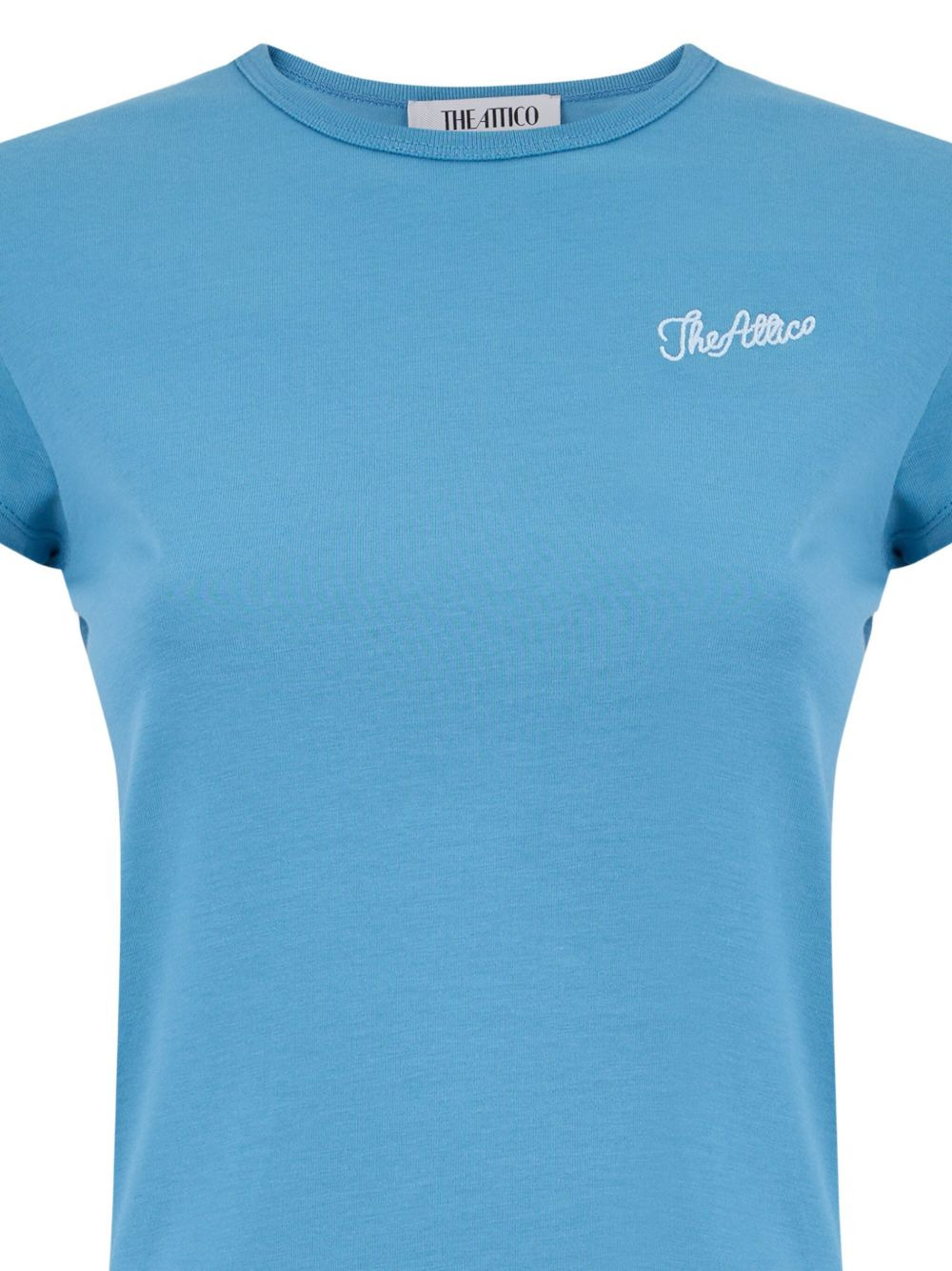 logo-embroidered T-shirt - 4