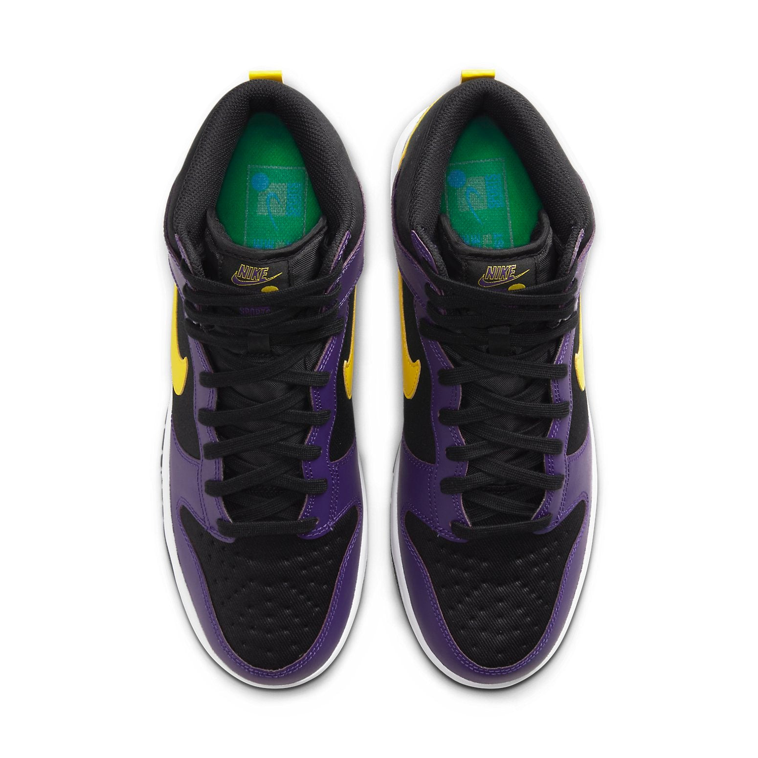 Nike Dunk High Premium EMB 'Lakers' DH0642-001 - 4