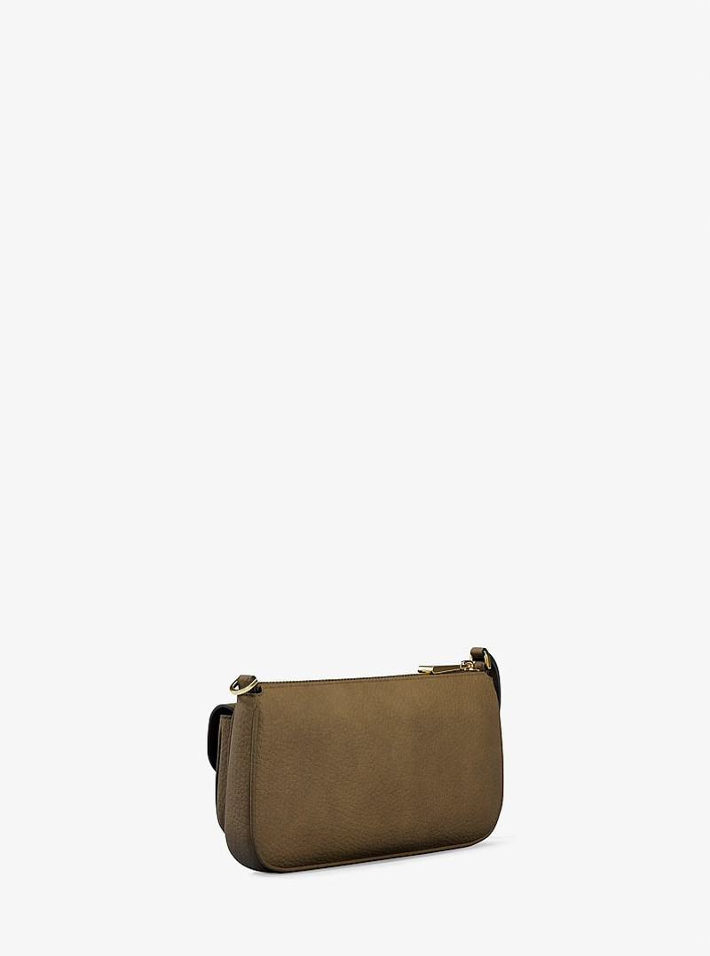 Zoe Small Suede Convertible Pochette 3