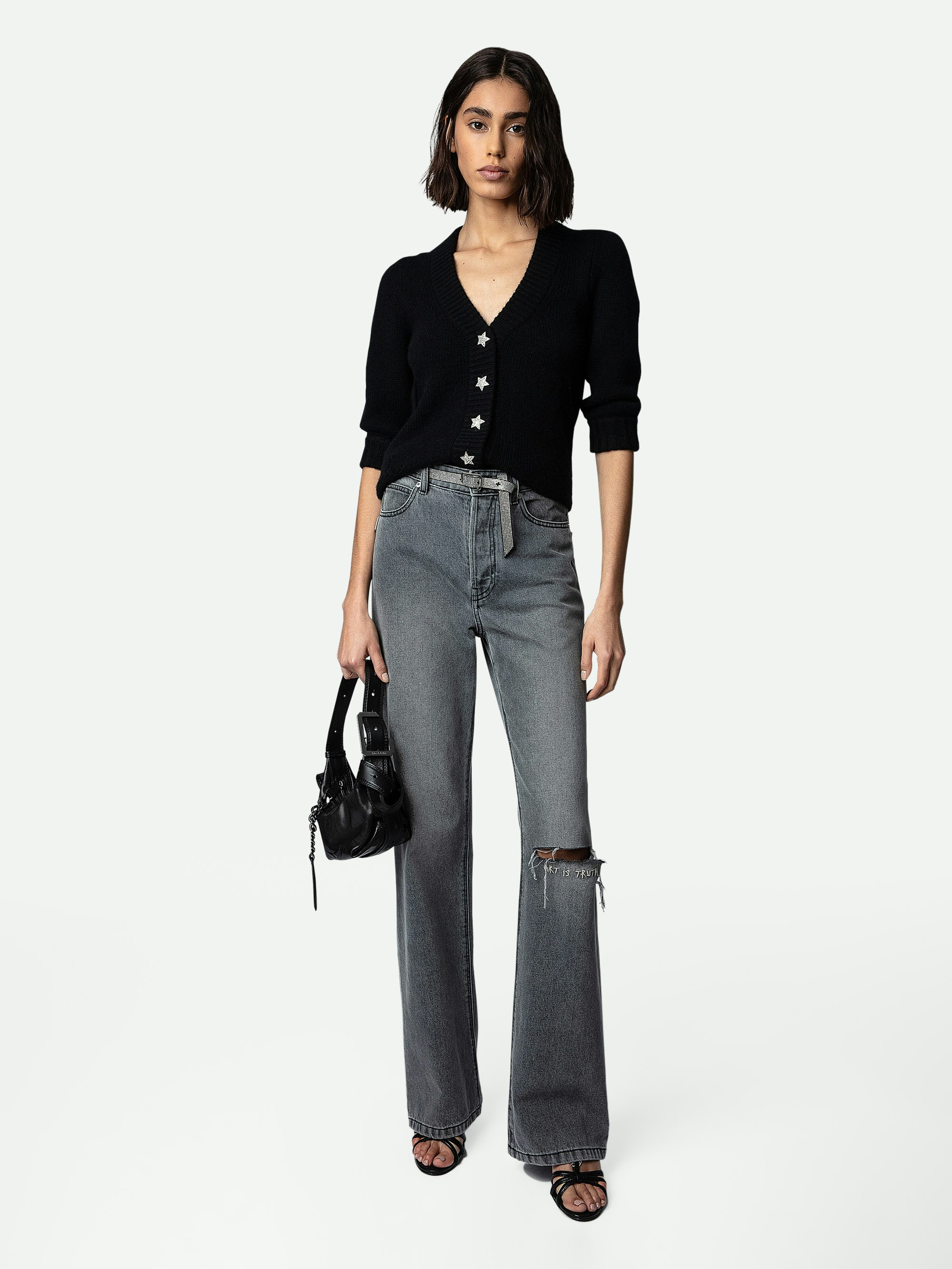 Betsy Cashmere Cardigan - 2