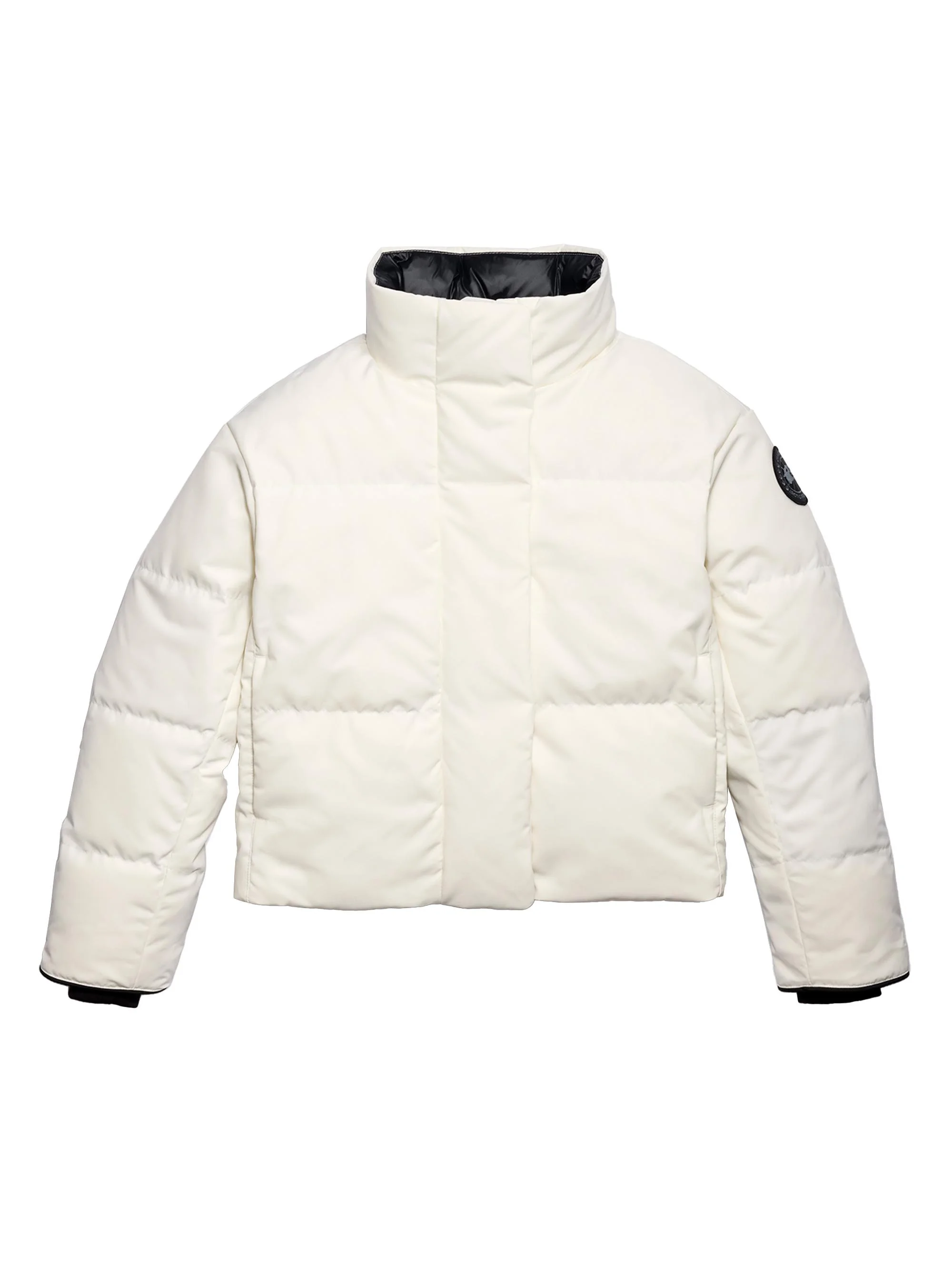 Women's Grandview Crop Jacket - North Star White Black - 1