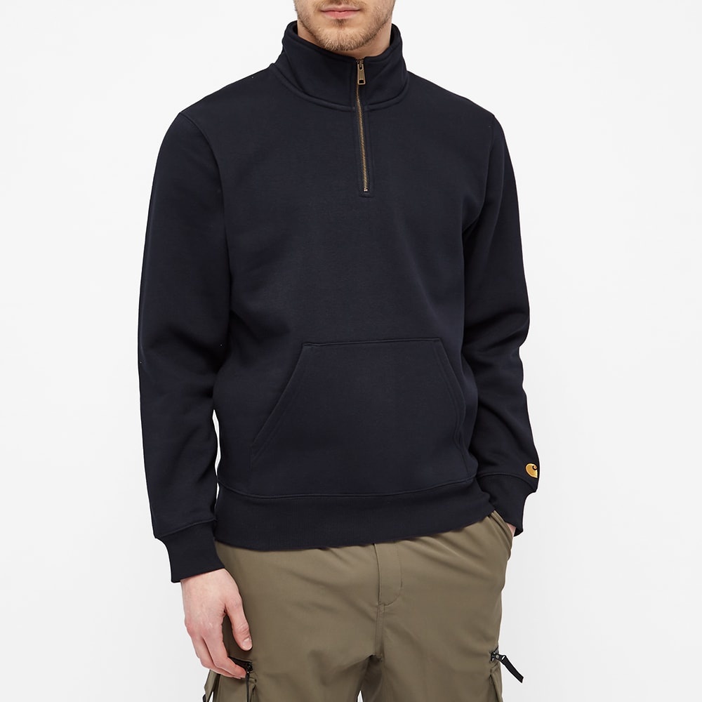 Carhartt WIP Chase Neck Zip Sweat - 4