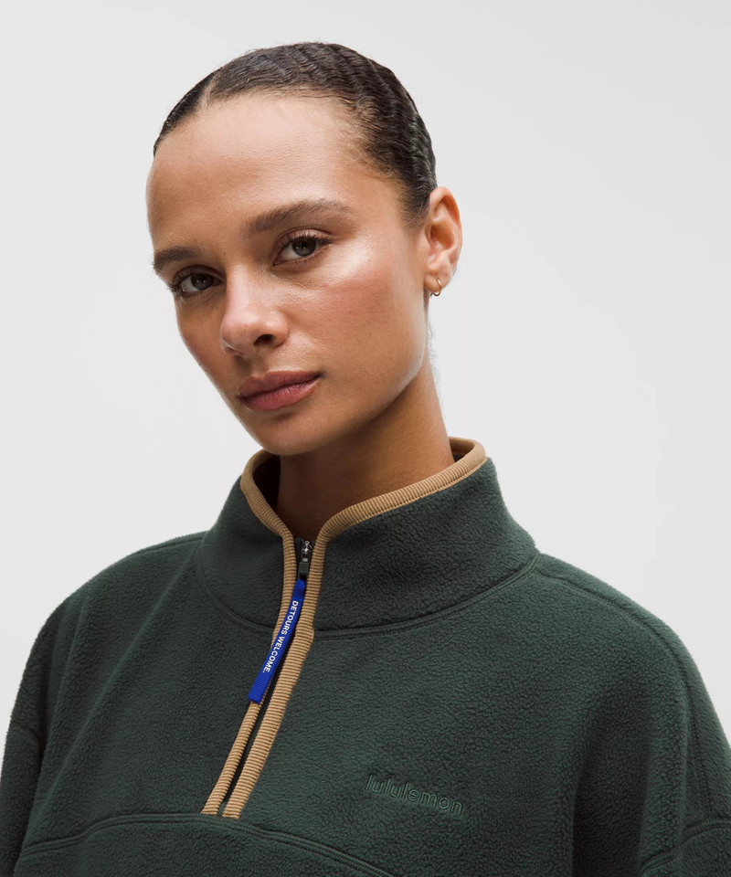 Tumbled Fleece Half-Zip Jacket 4