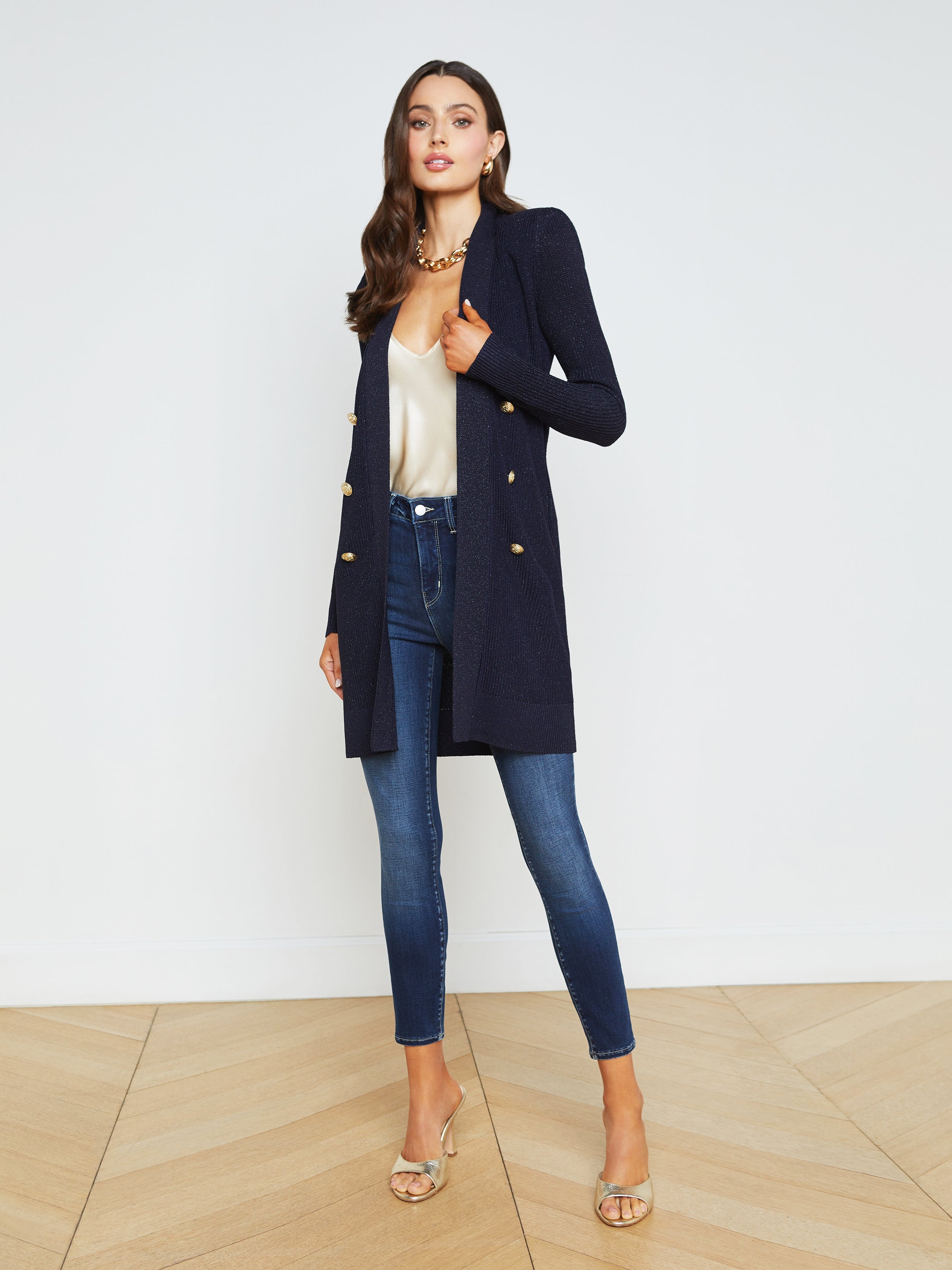 Noe Double-Breasted Cardigan - 3