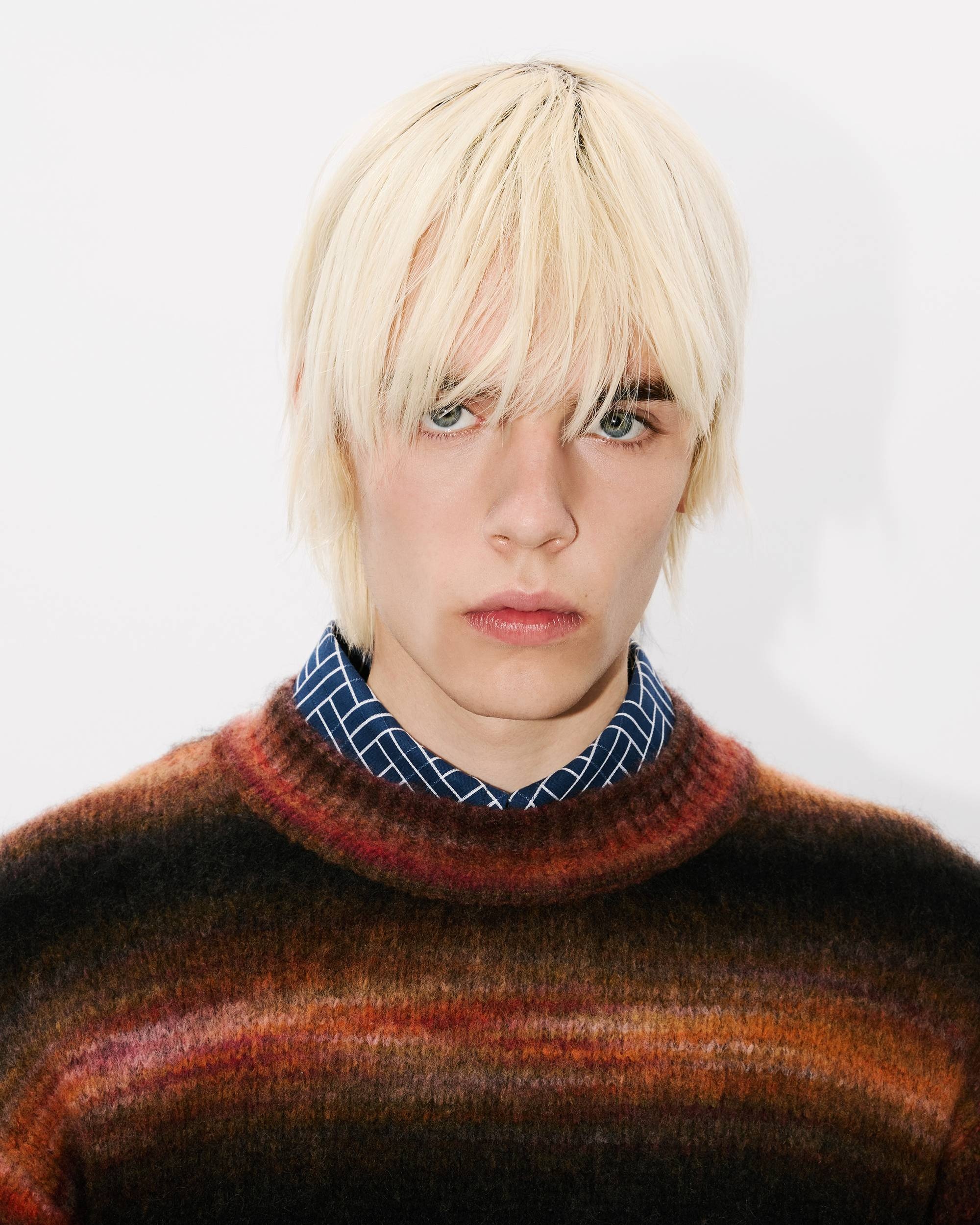 Embroidered stripes jumper - 6