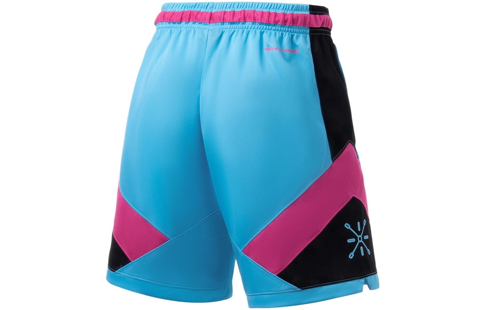 Li-Ning Way Of Wade Graphic Basketball Shorts 'South Beach' AAPT051-8 - 2