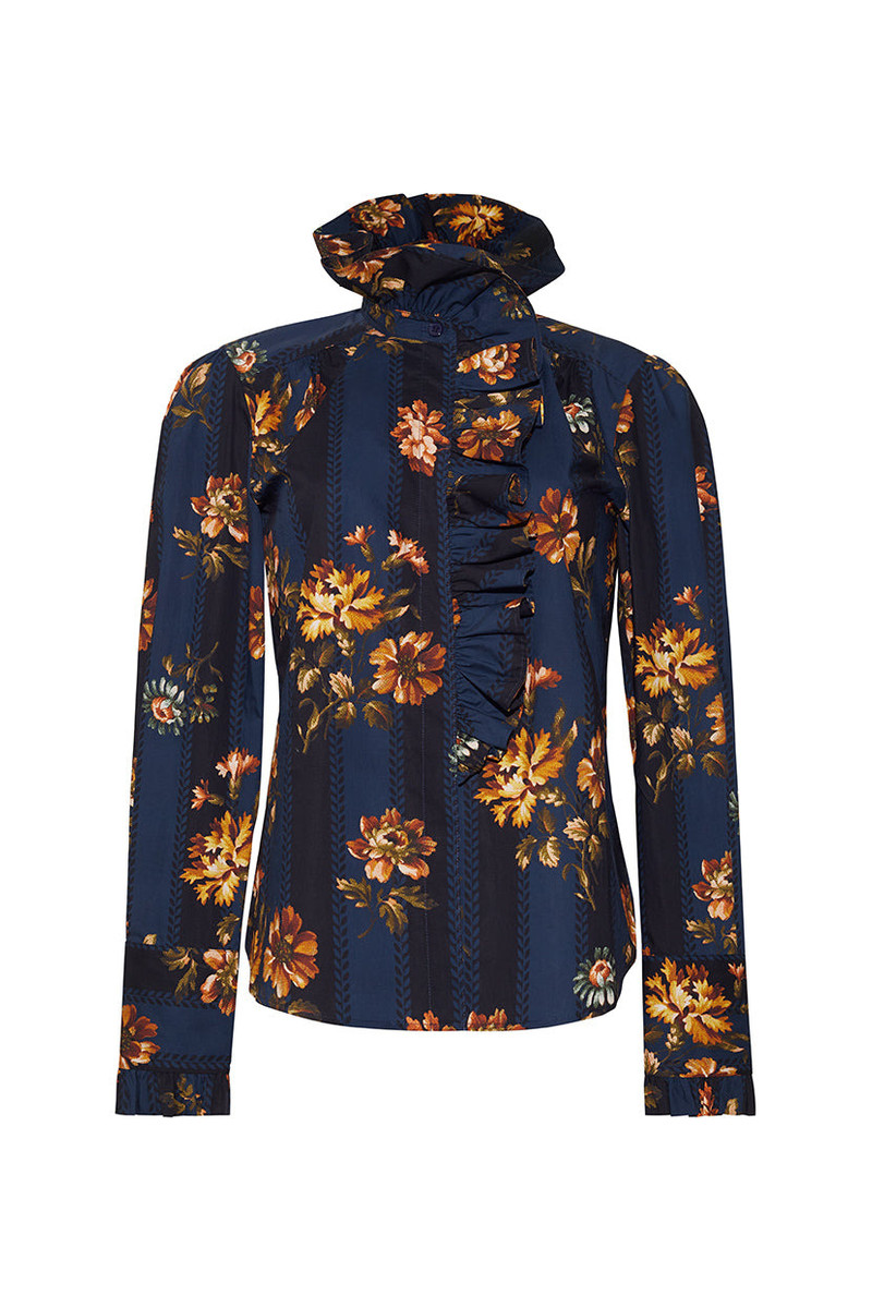 Anne Blouse A Tried And True Basic With A Romantic Ruffle 1